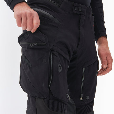 Range Black Pantalon Moto Textile