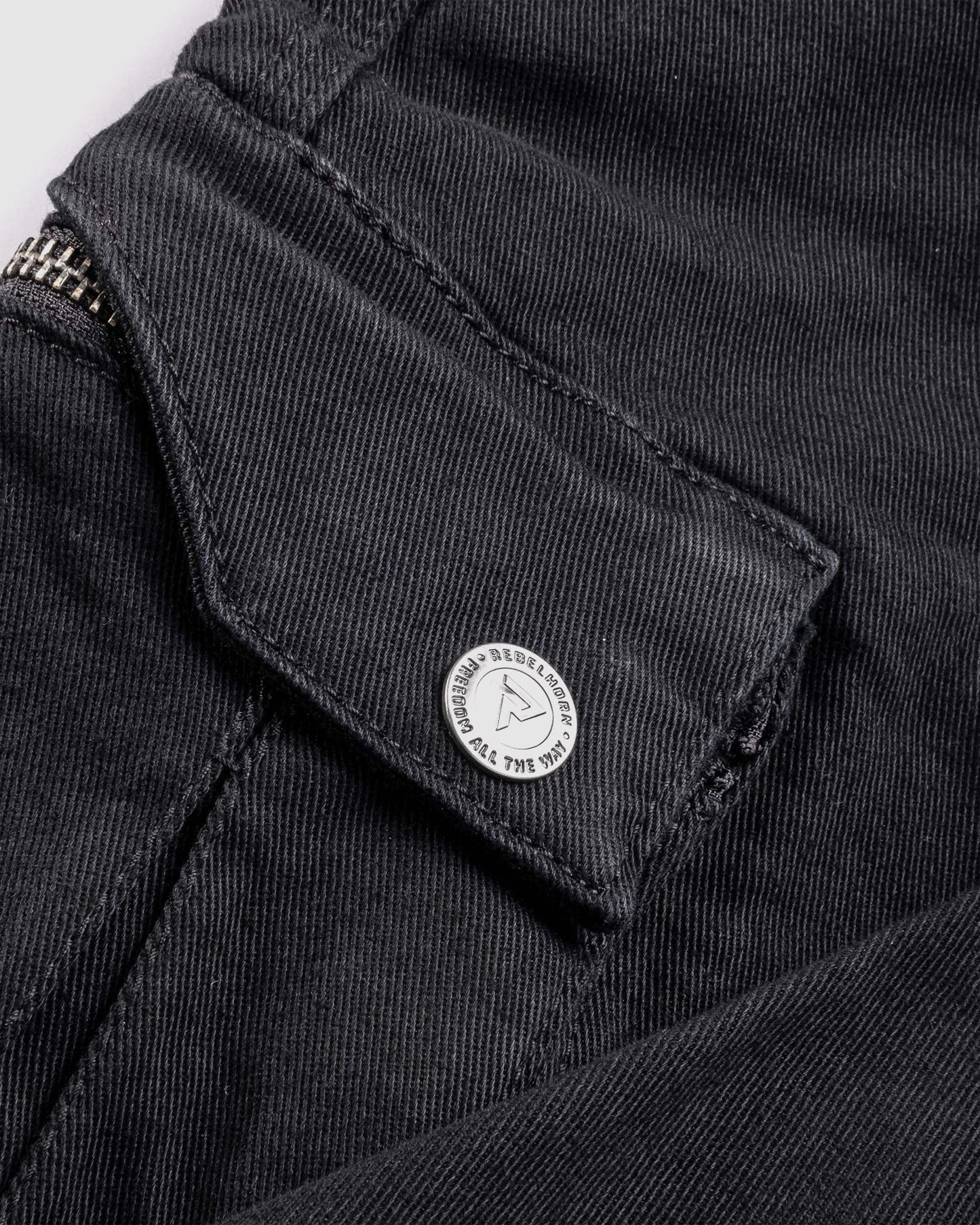 Vandal Jean Moto Noir