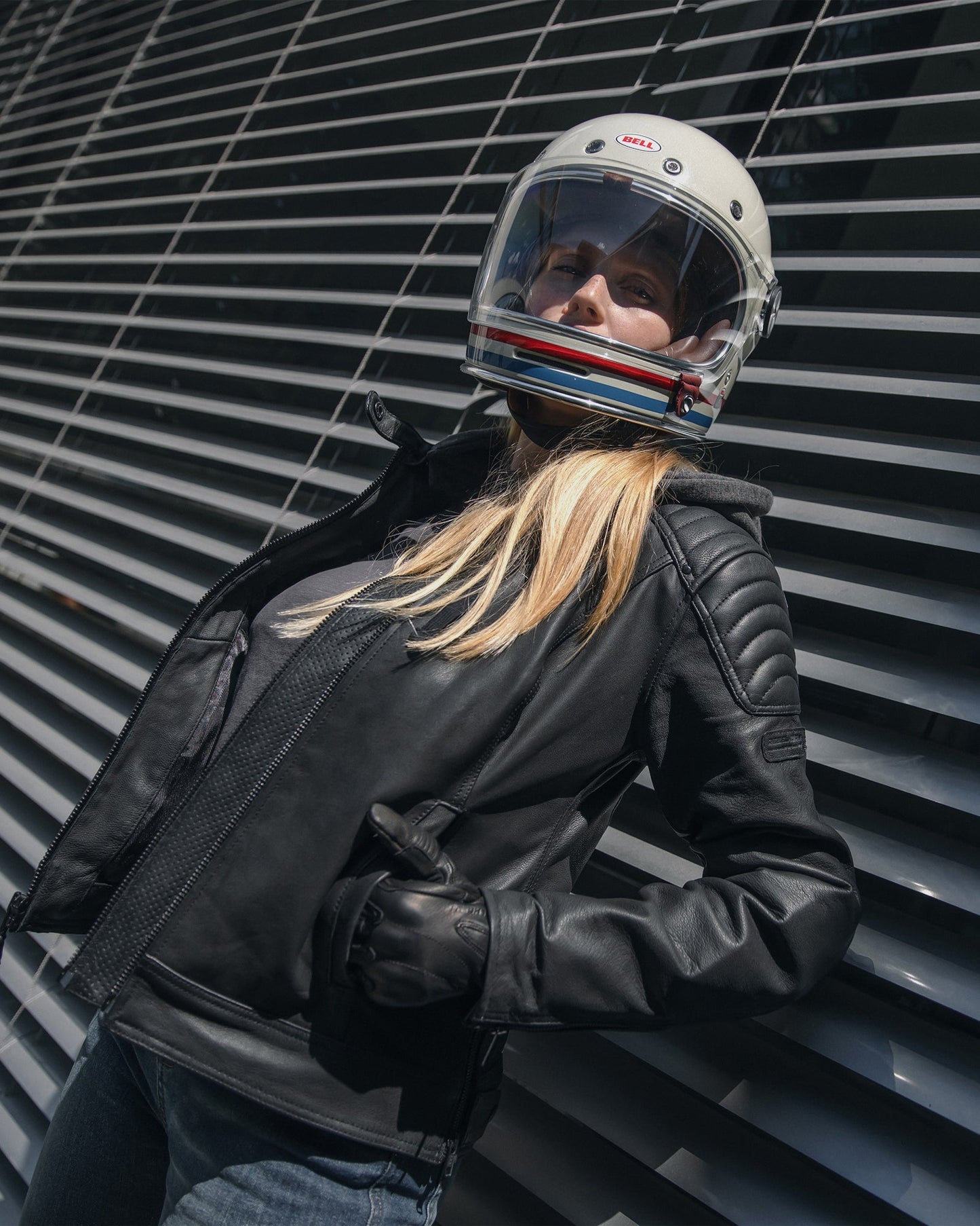 Impala Femme Blouson Cuir Noir