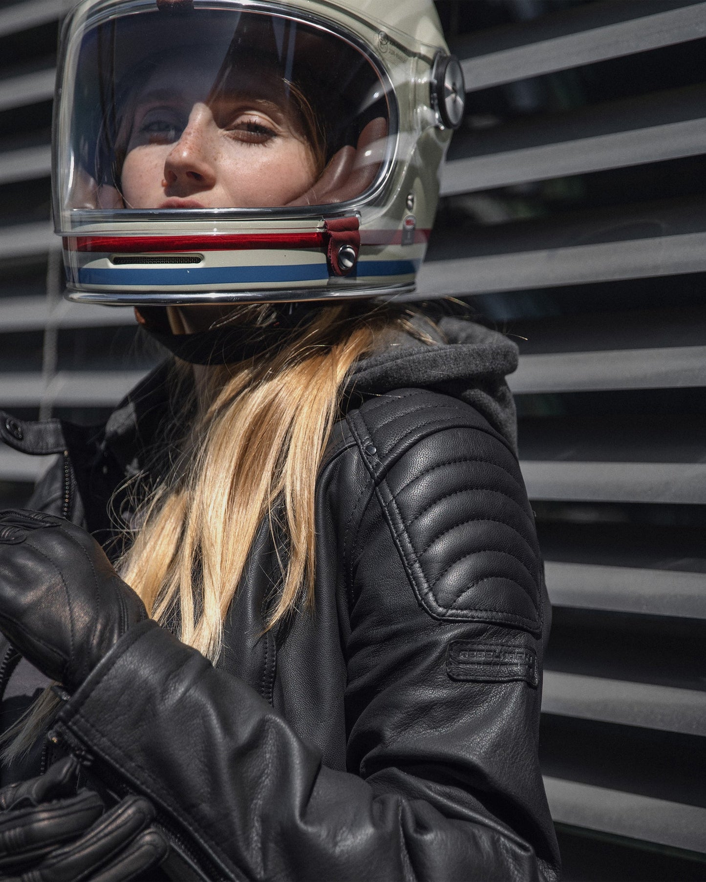 Impala Femme Blouson Cuir Noir