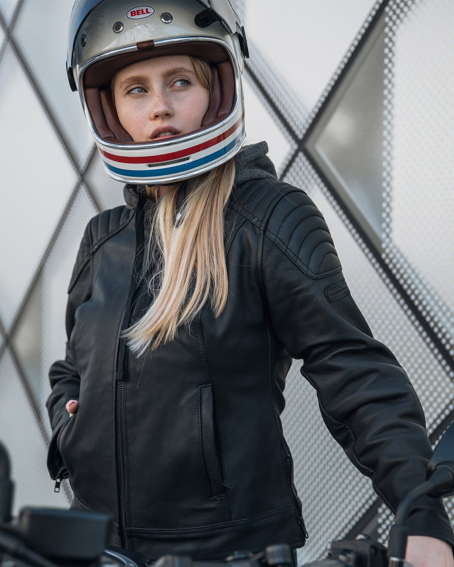 Impala Femme Blouson Cuir Noir