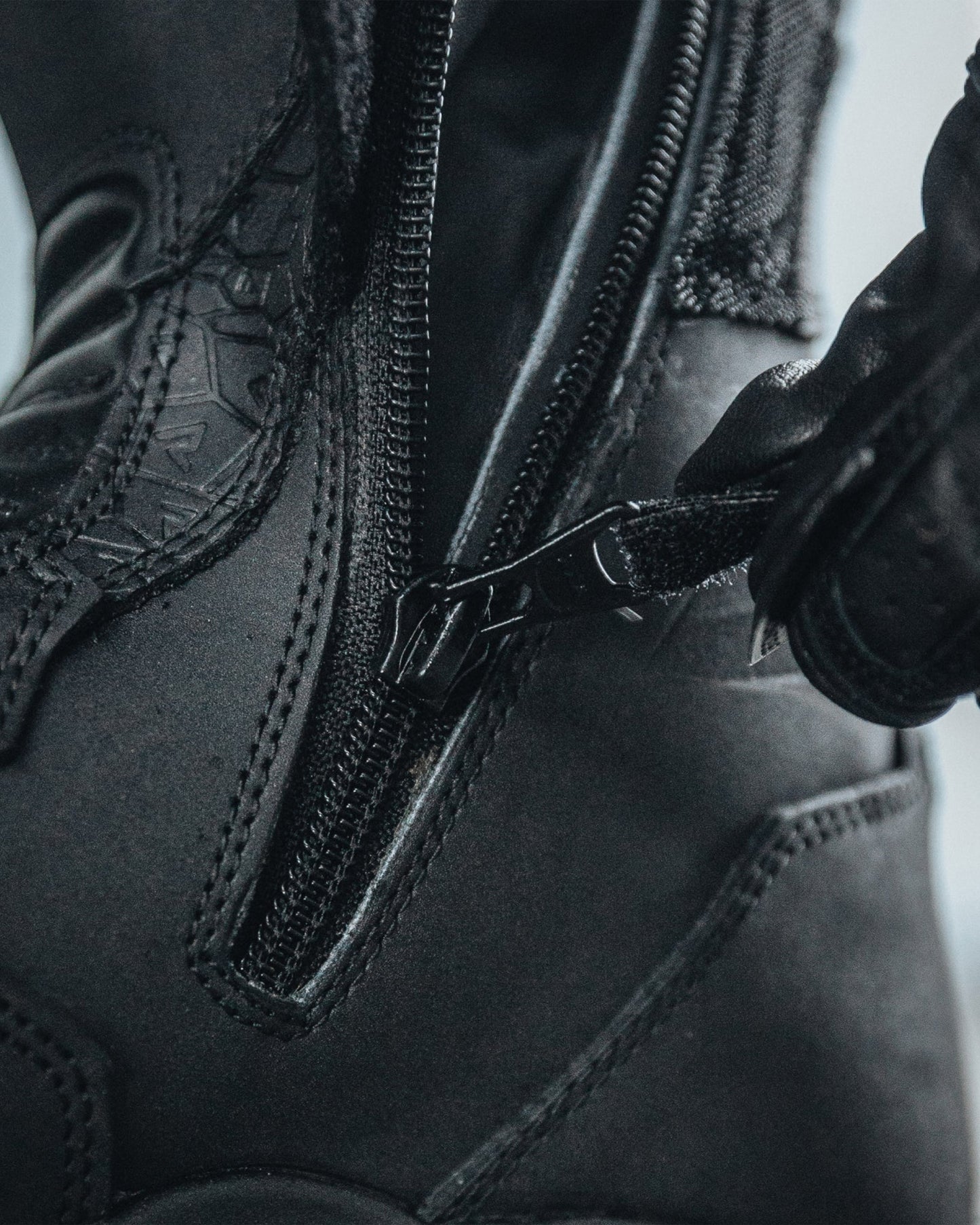 Scout Bottes Moto Noir Mat