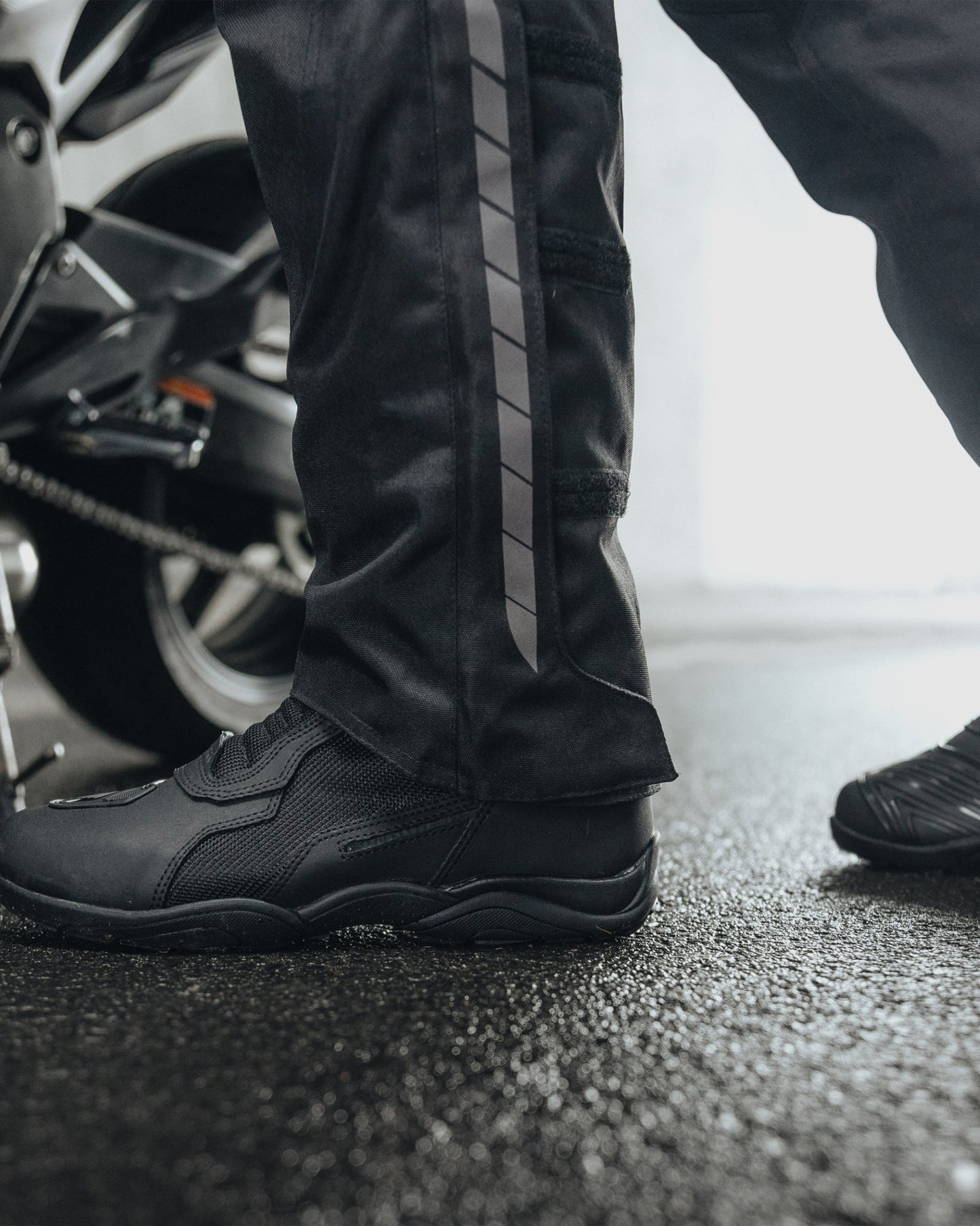 Scout Air Bottes Moto Noir Mat