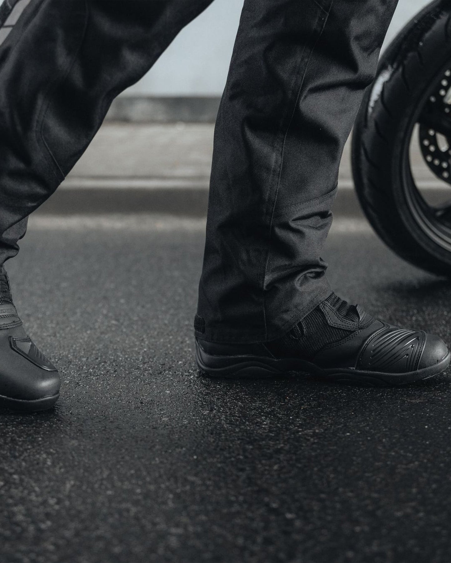 Scout Air Bottes Moto Noir Mat