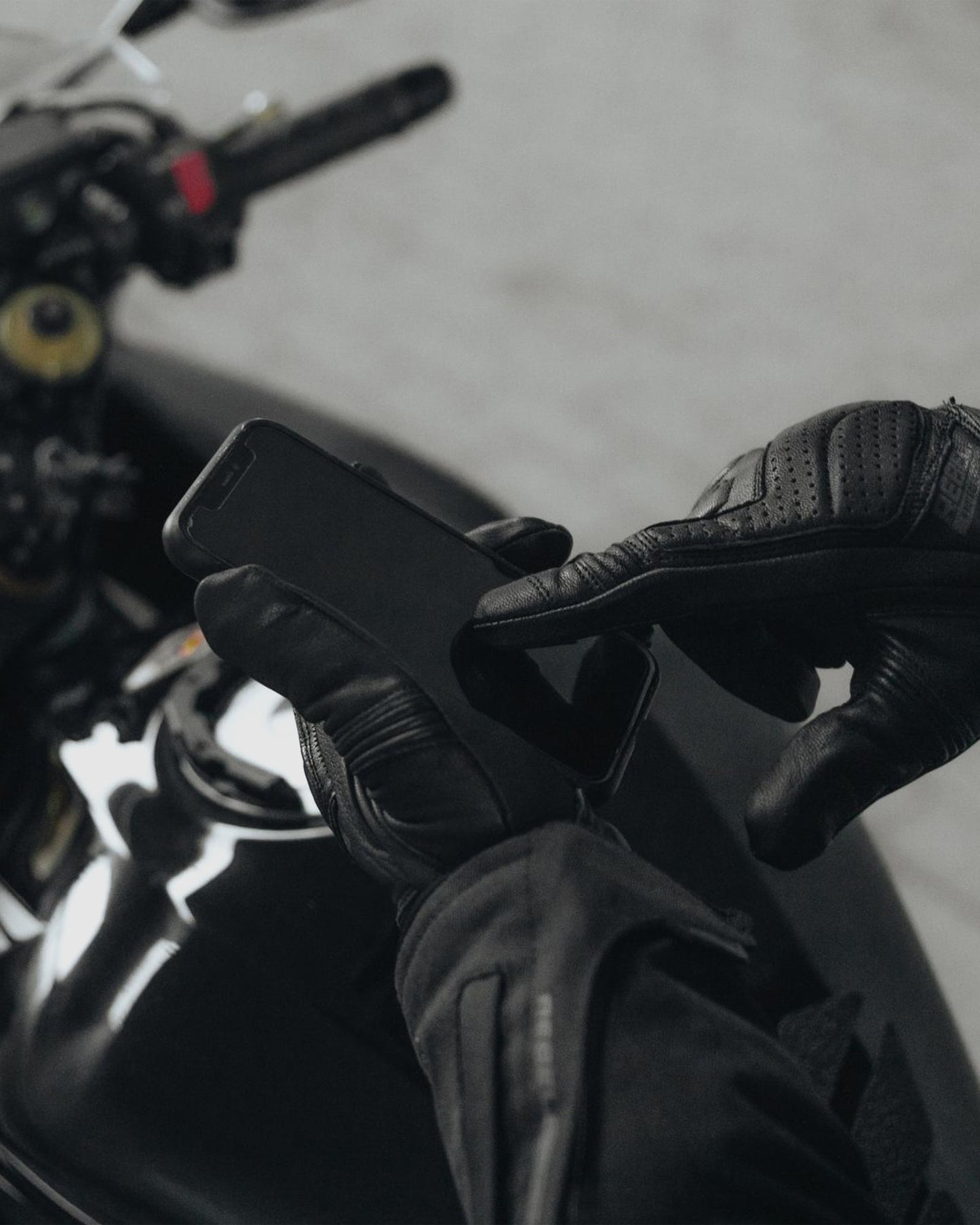 Hike II Gants Moto Noir