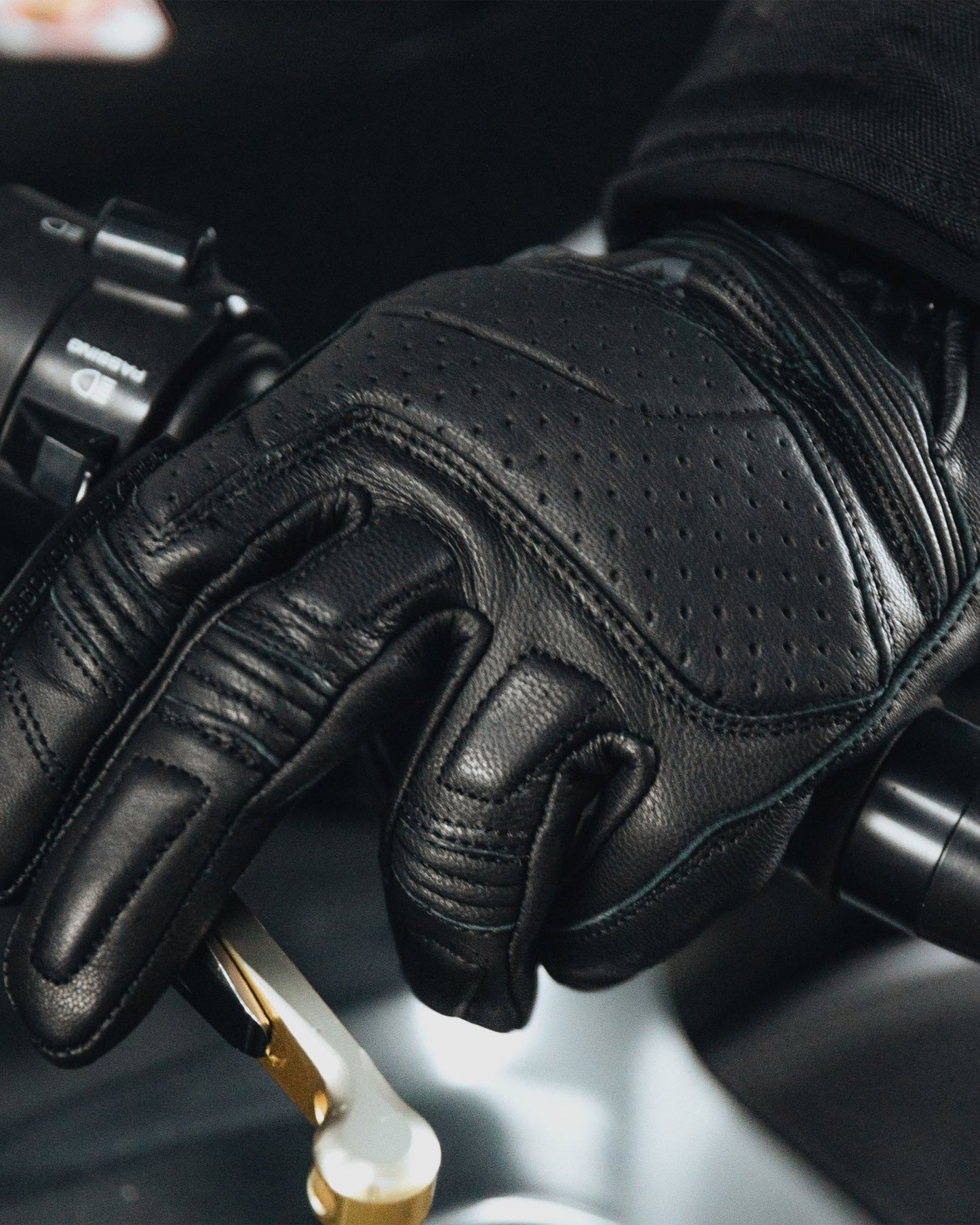 Hike II Gants Moto Noir