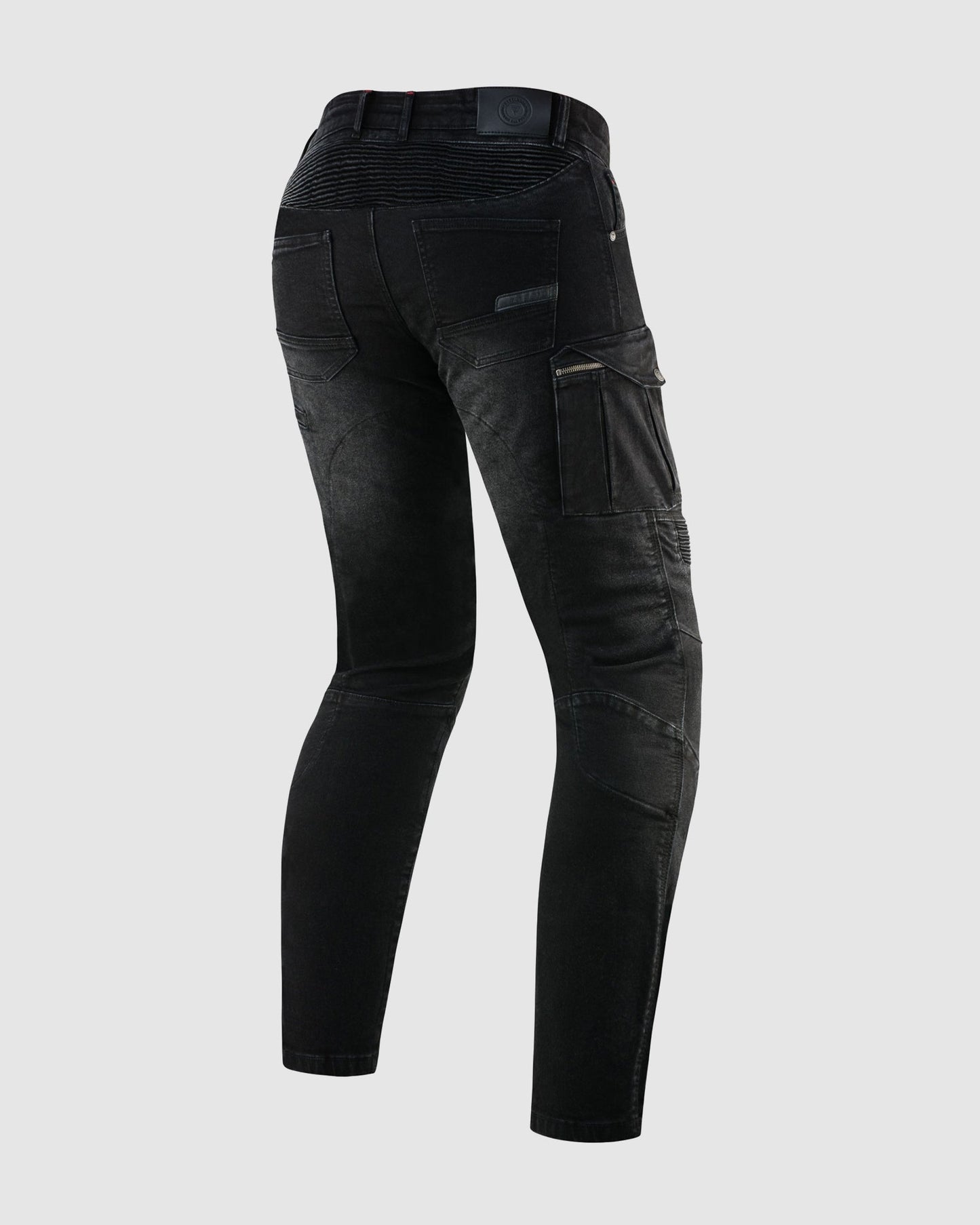 Vandal Jean Moto Noir