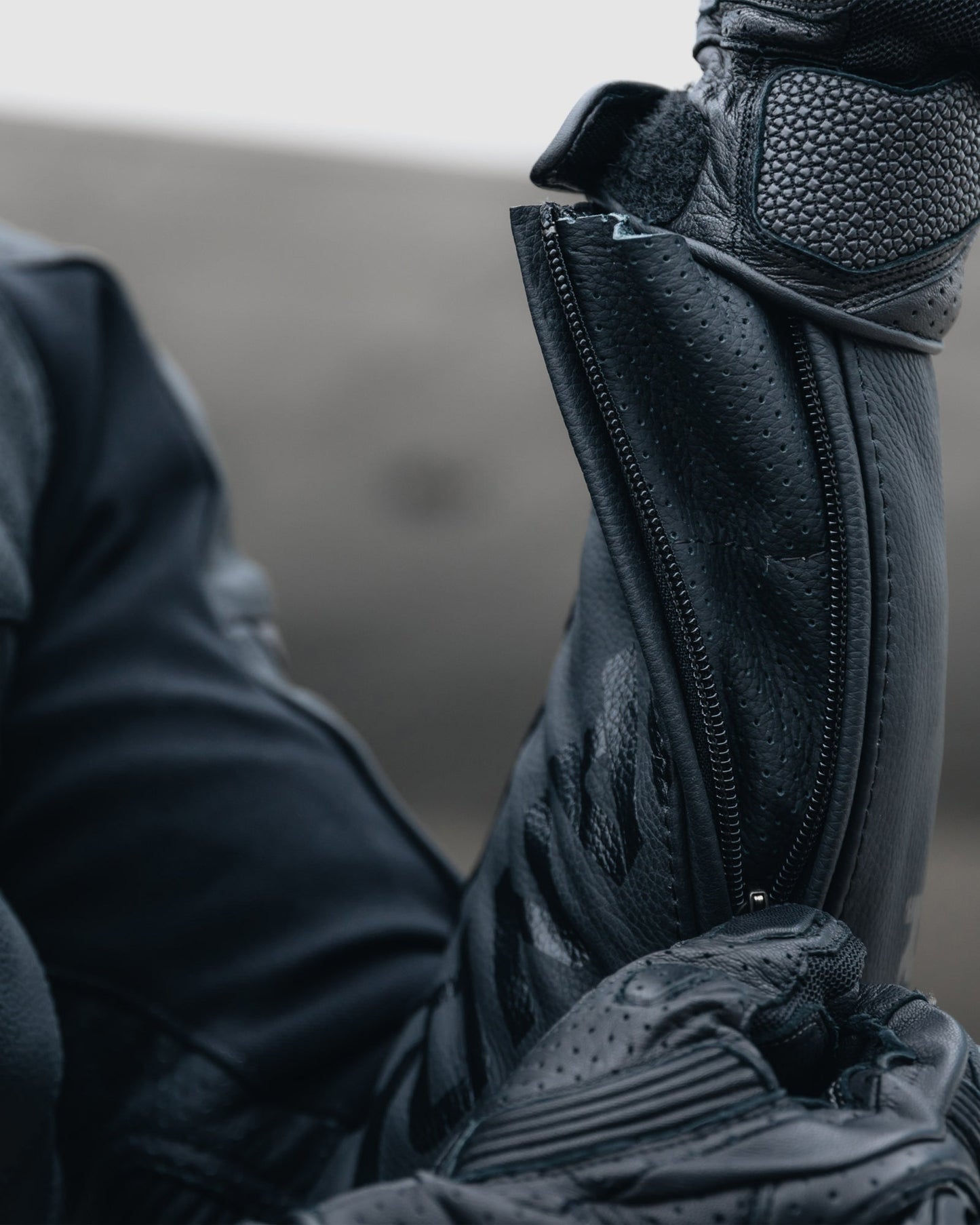 Vandal Motorcycle Blouson Cuir Noir