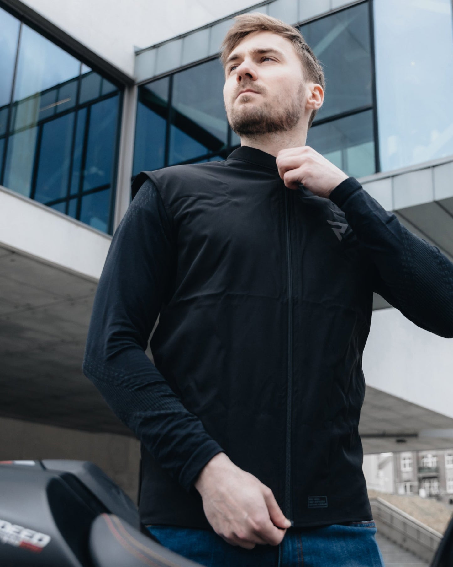 Vandal Motorcycle Blouson Cuir Noir