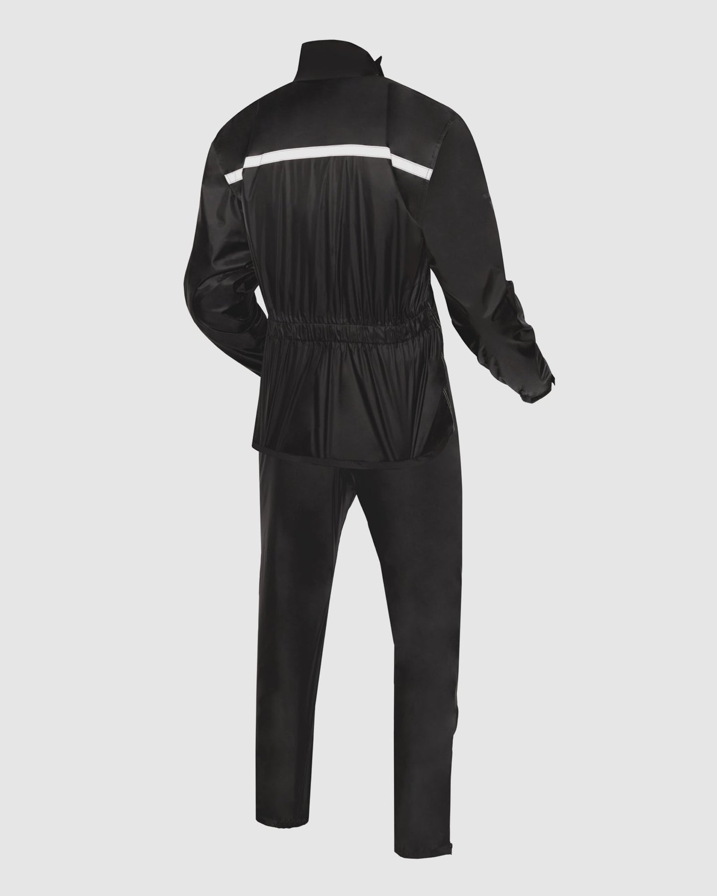 Rain 2 Pièces Combinaison Pluie Noir