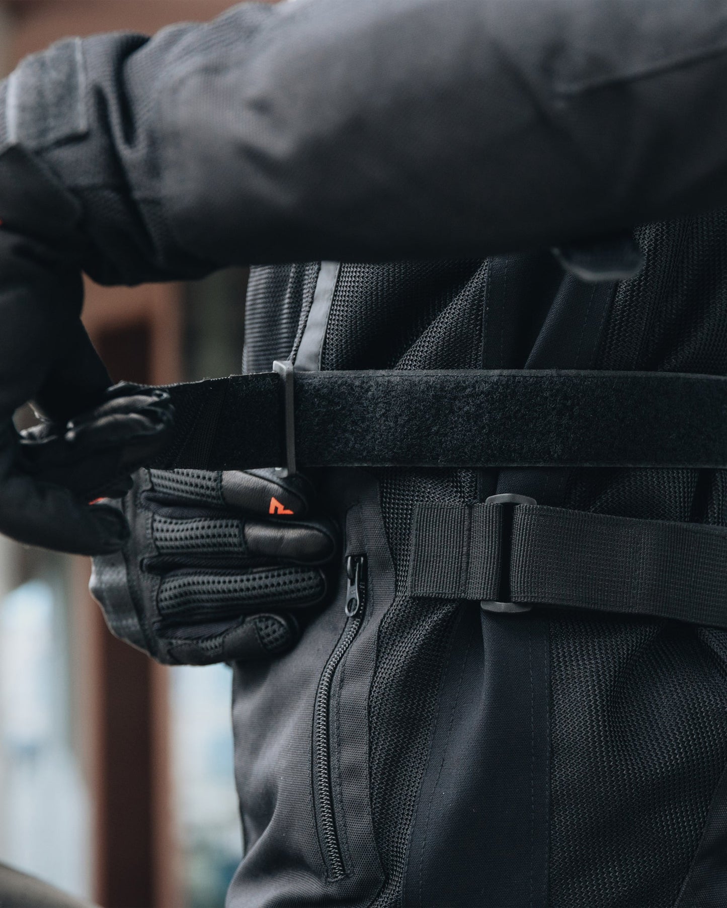 Scandal II Blouson Moto Noir