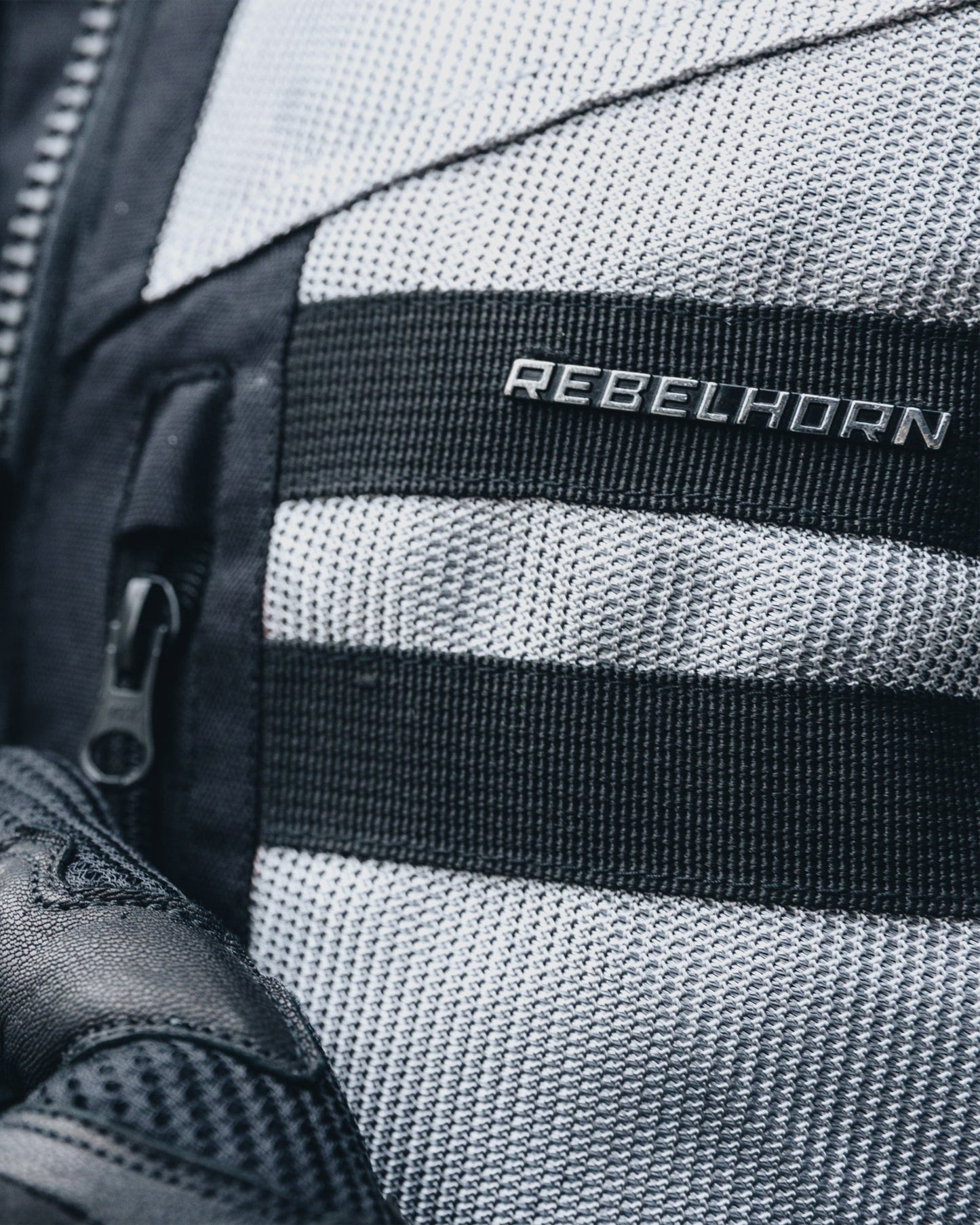 Scandal II Blouson Moto Gris