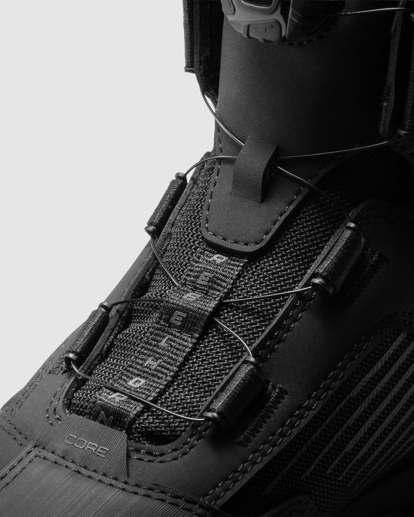 Core Bottes Moto Noires