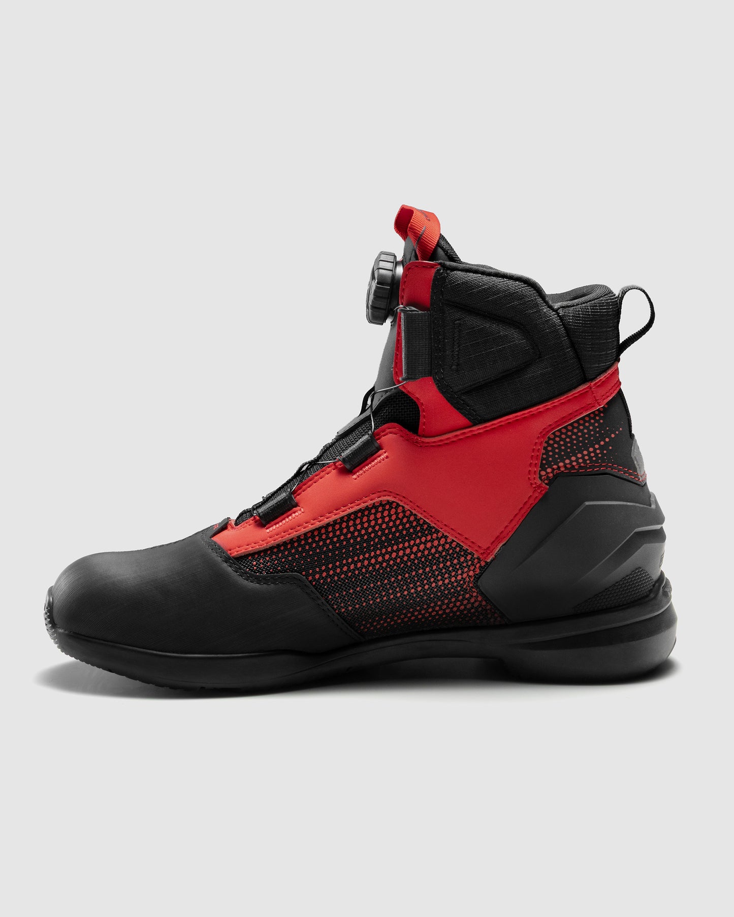 Core Bottes Moto Rouges