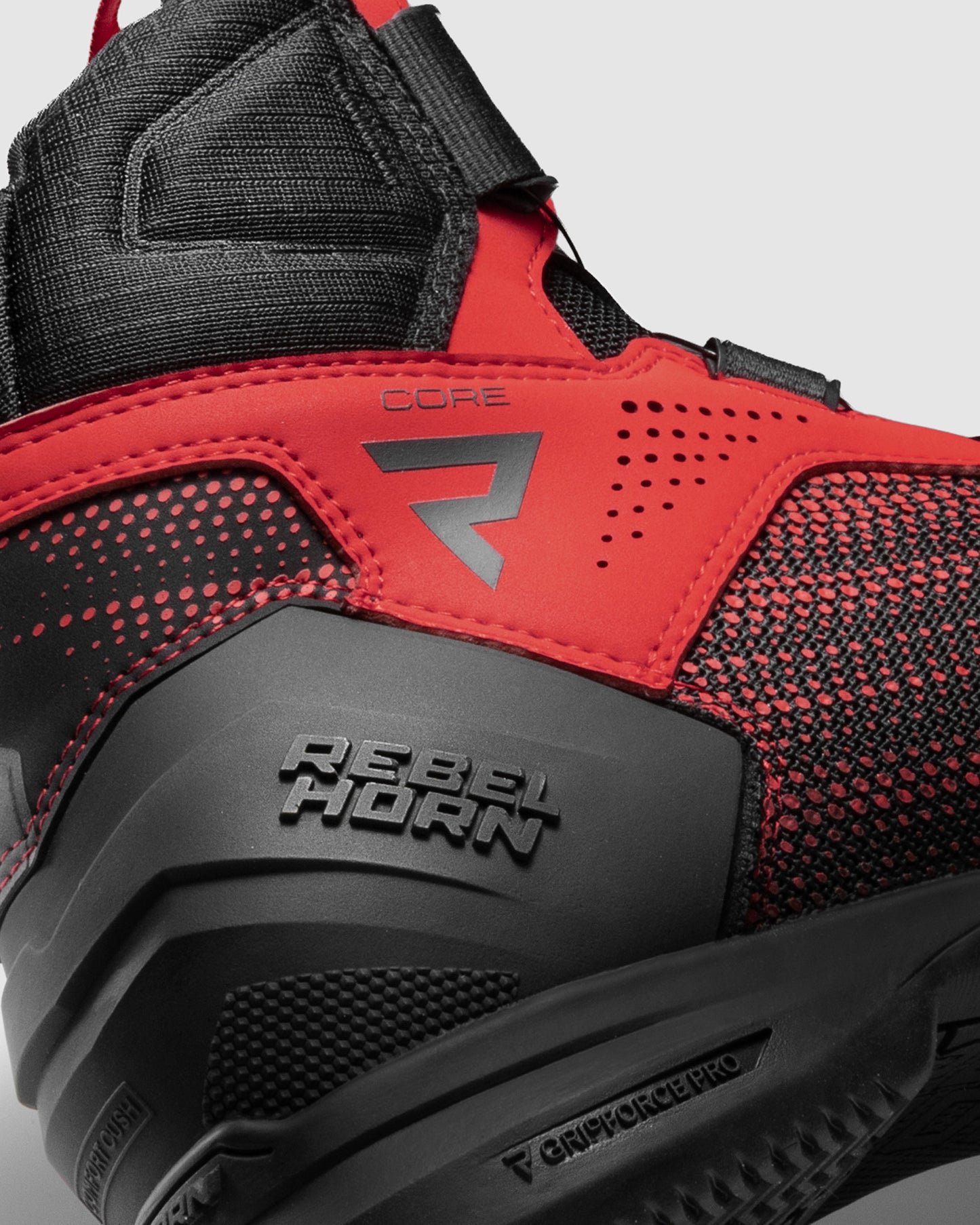 Core Bottes Moto Rouges