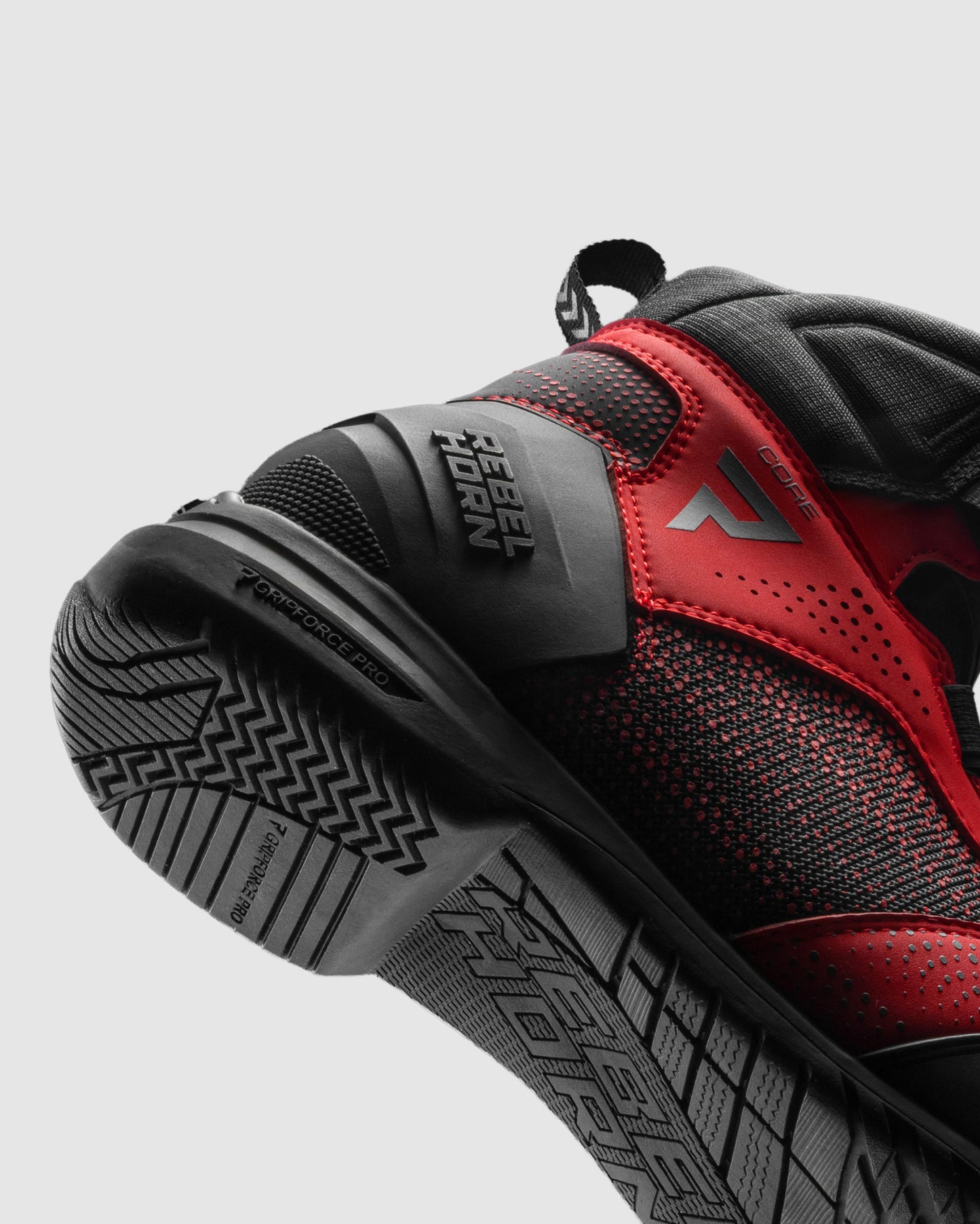 Core Bottes Moto Rouges
