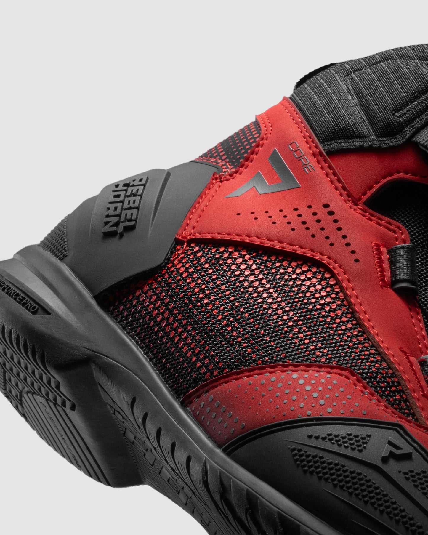 Core Bottes Moto Rouges
