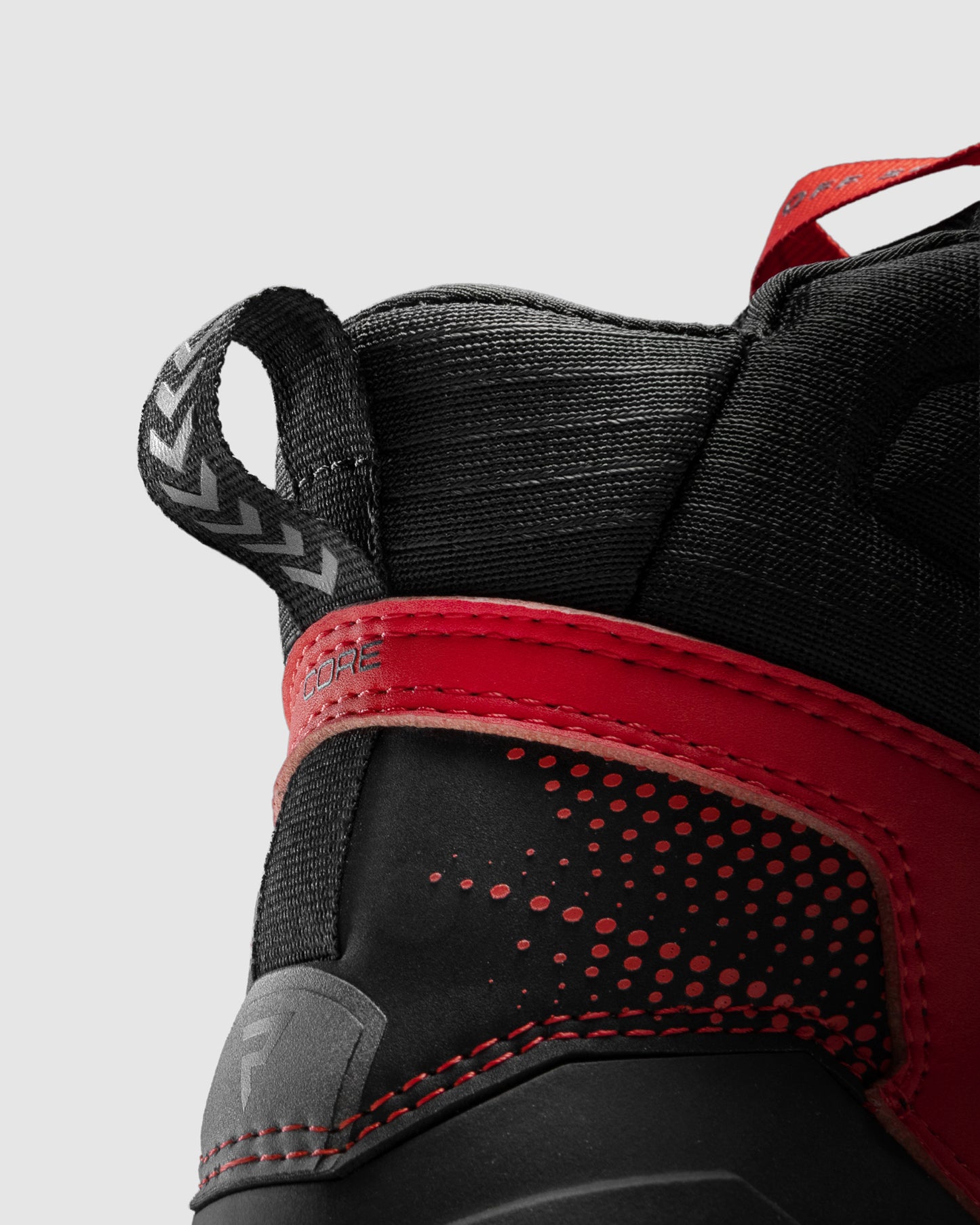 Core Bottes Moto Rouges