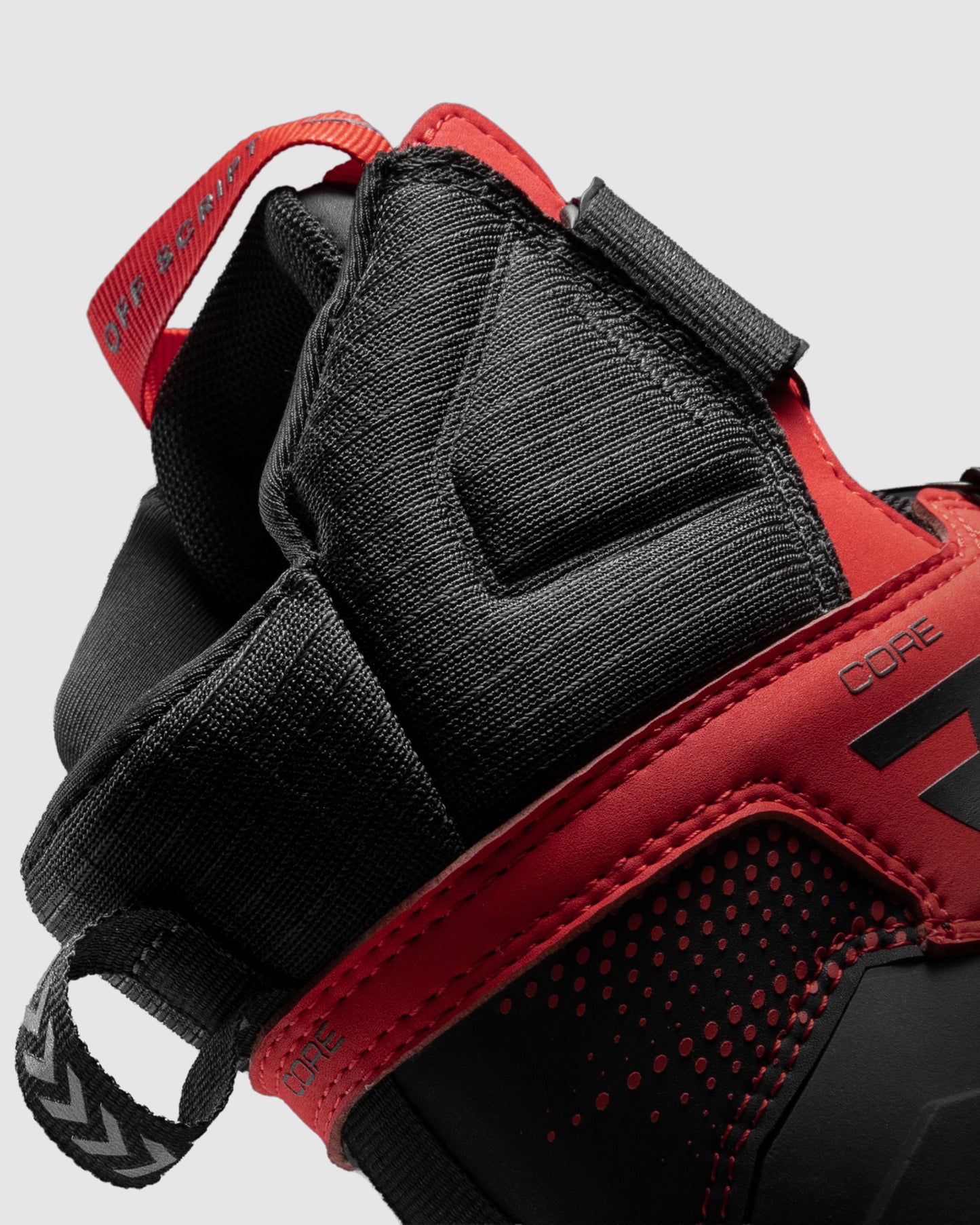 Core Bottes Moto Rouges