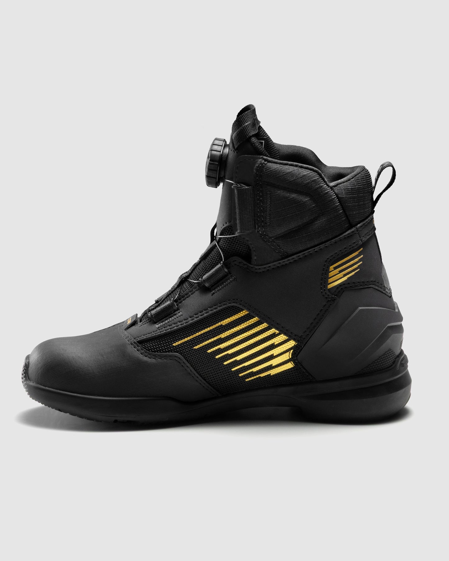Core Bottes Moto Dorées