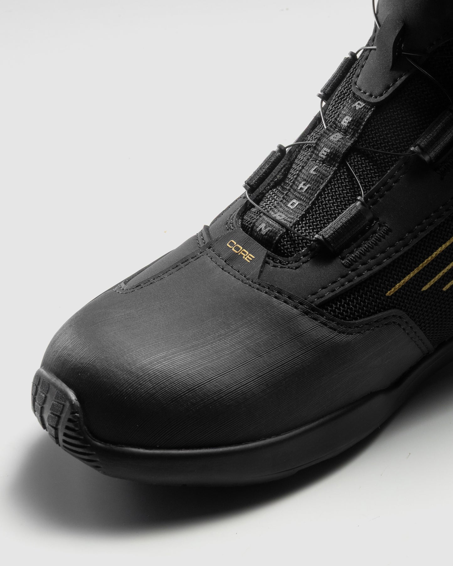 Core Bottes Moto Dorées