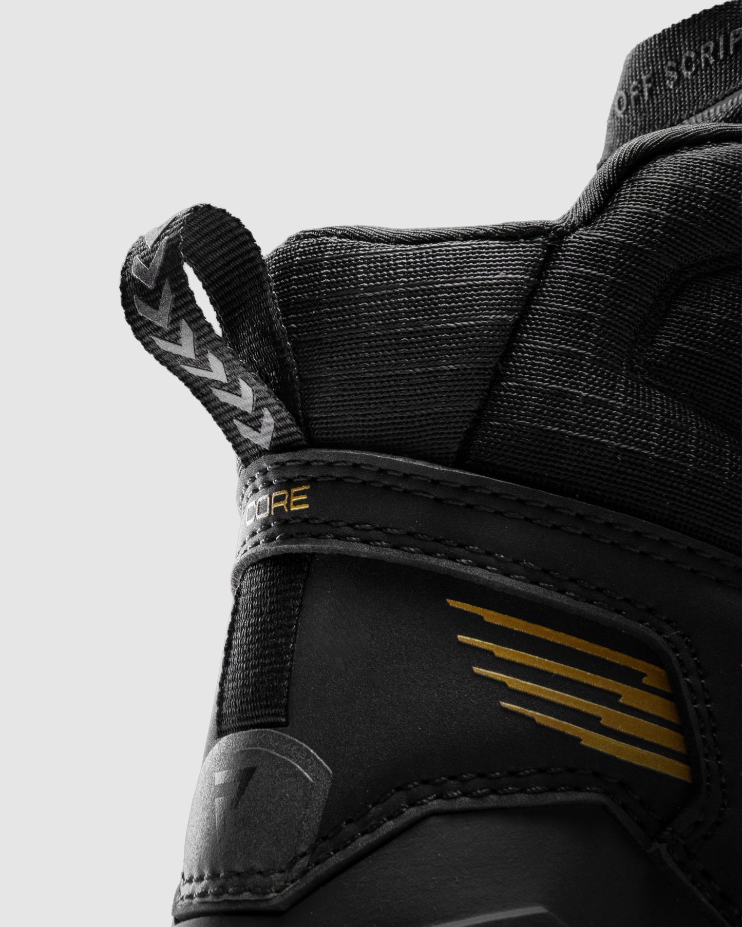 Core Bottes Moto Dorées