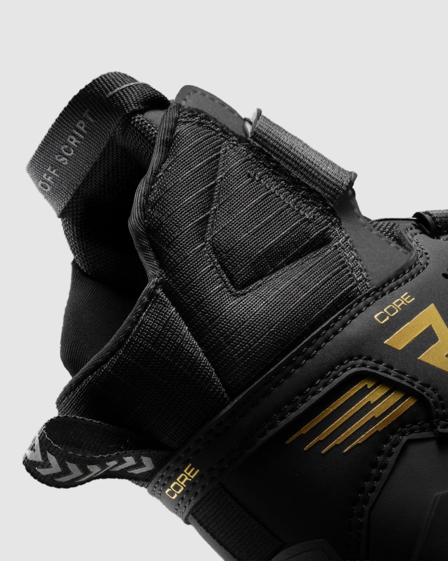 Core Bottes Moto Dorées