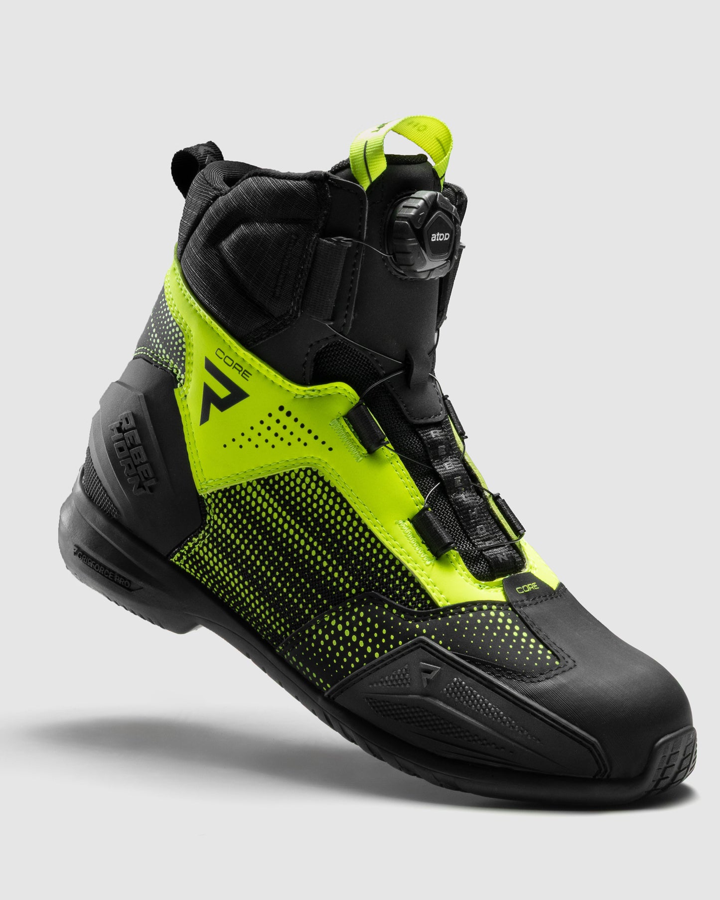 Core Bottes Moto Jaunes