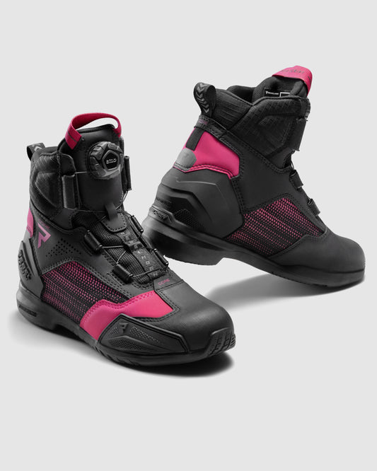 Core Bottes Moto Roses