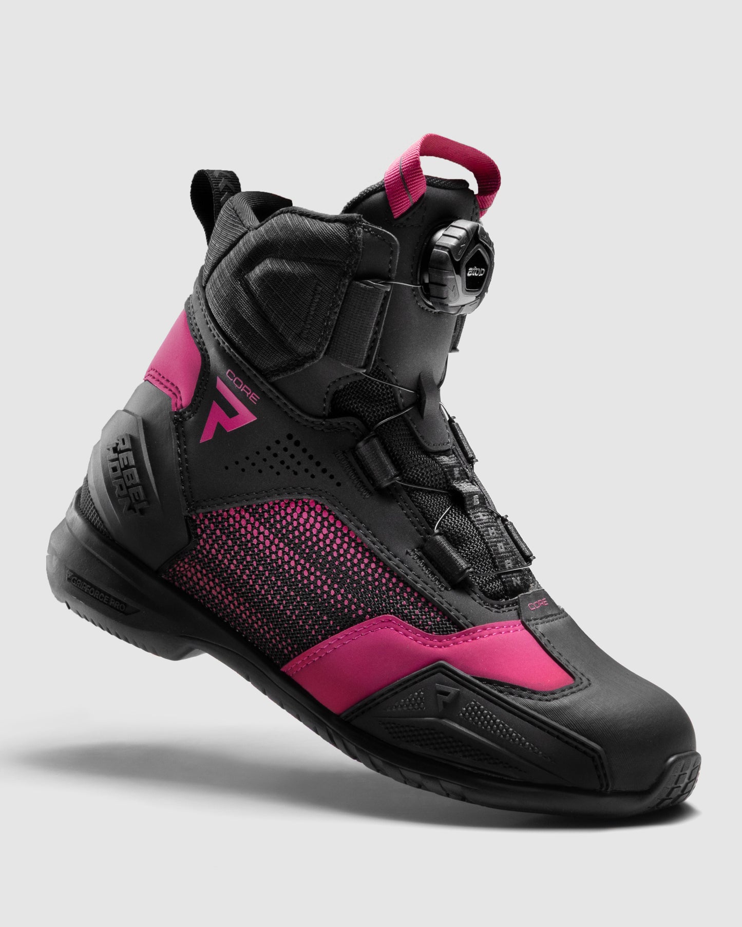 Core Bottes Moto Roses