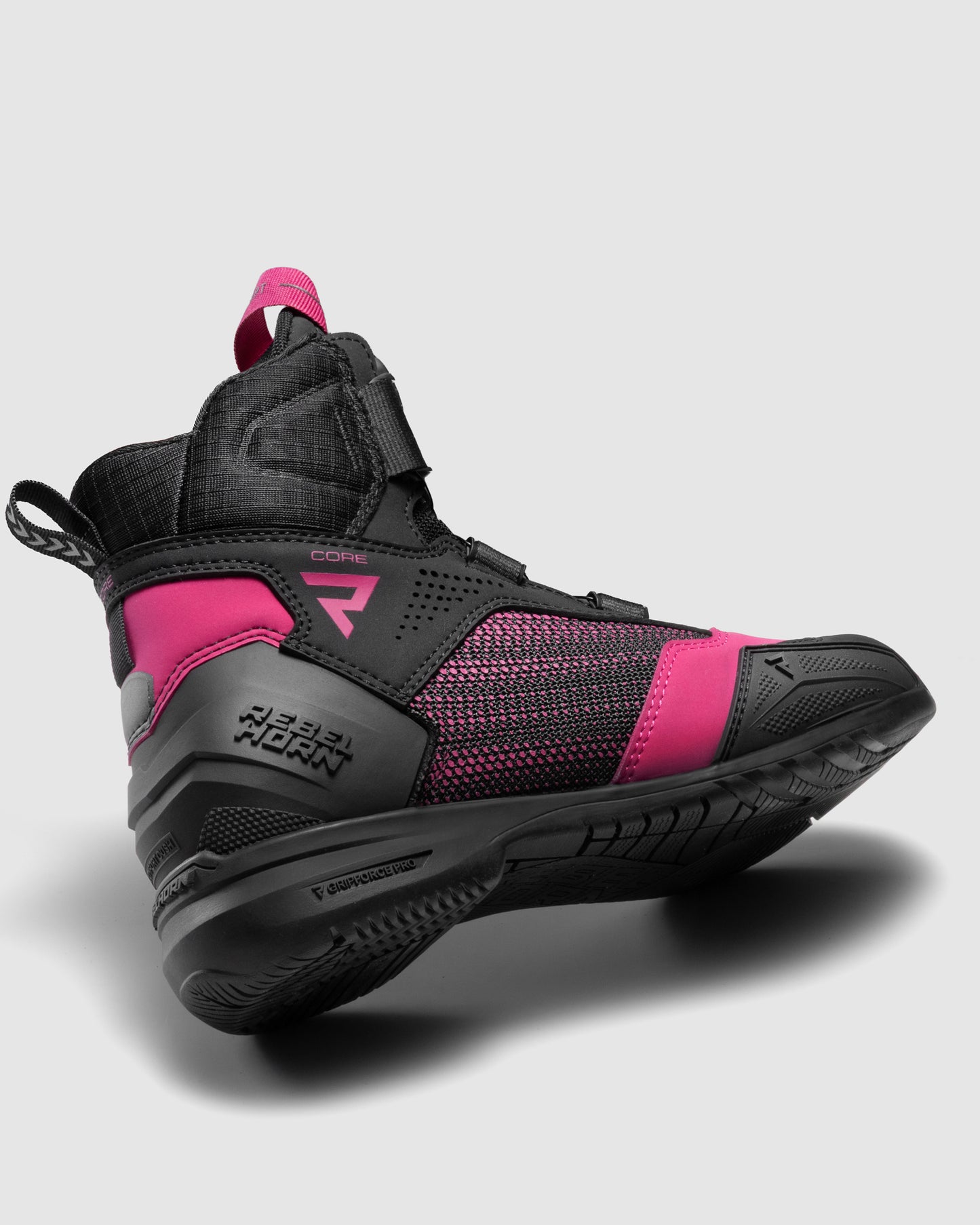 Core Bottes Moto Roses