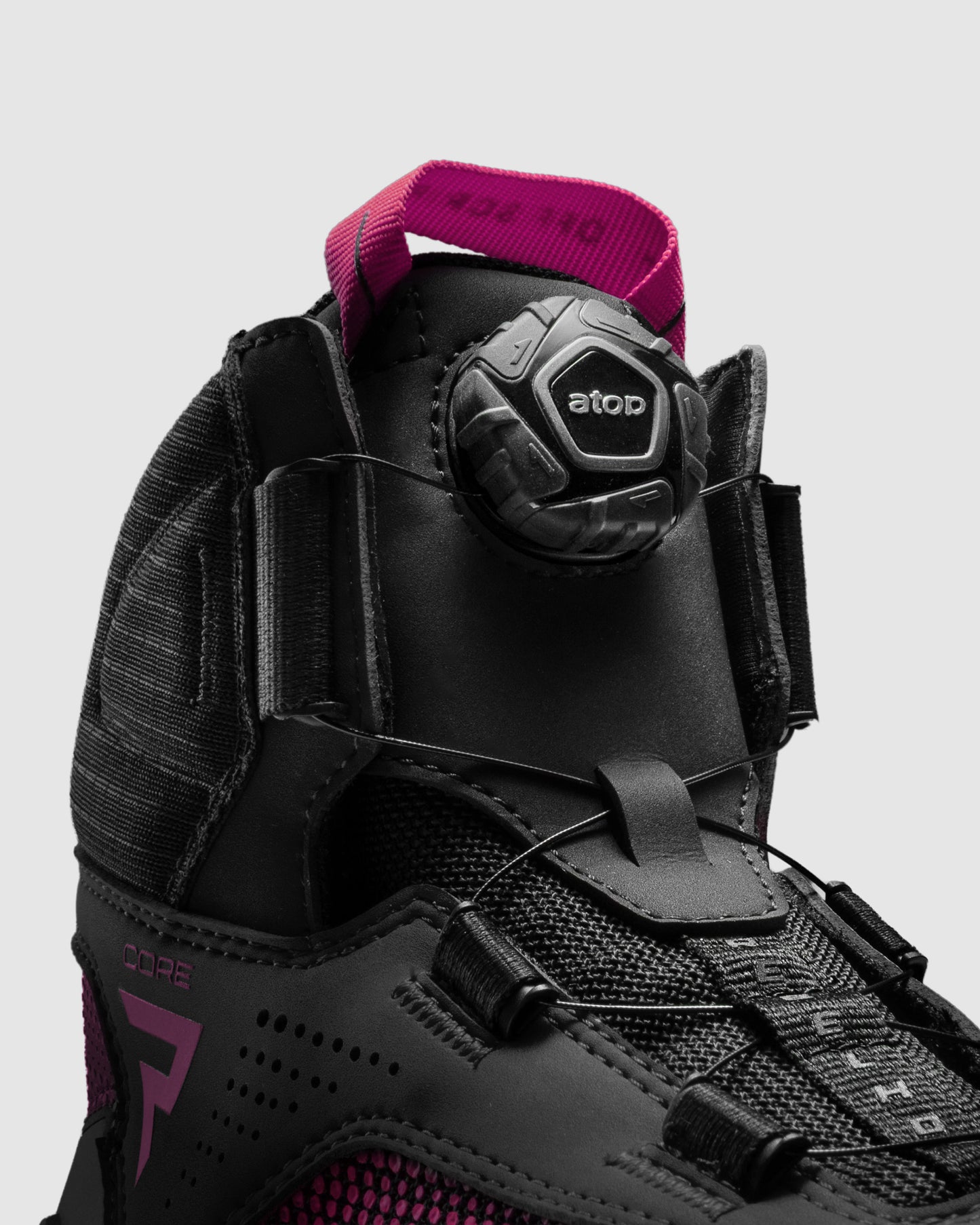 Core Bottes Moto Roses