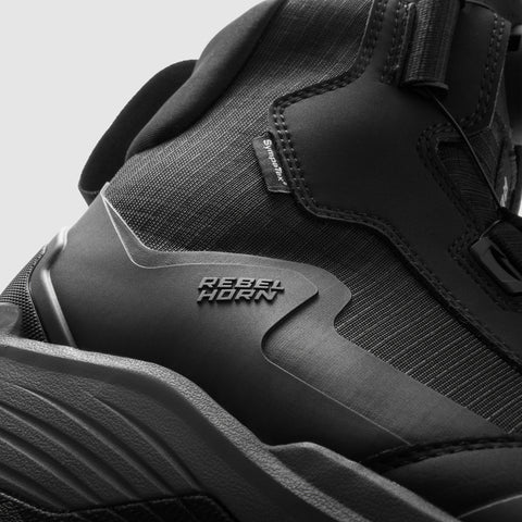 Defender Noir Bottes Moto