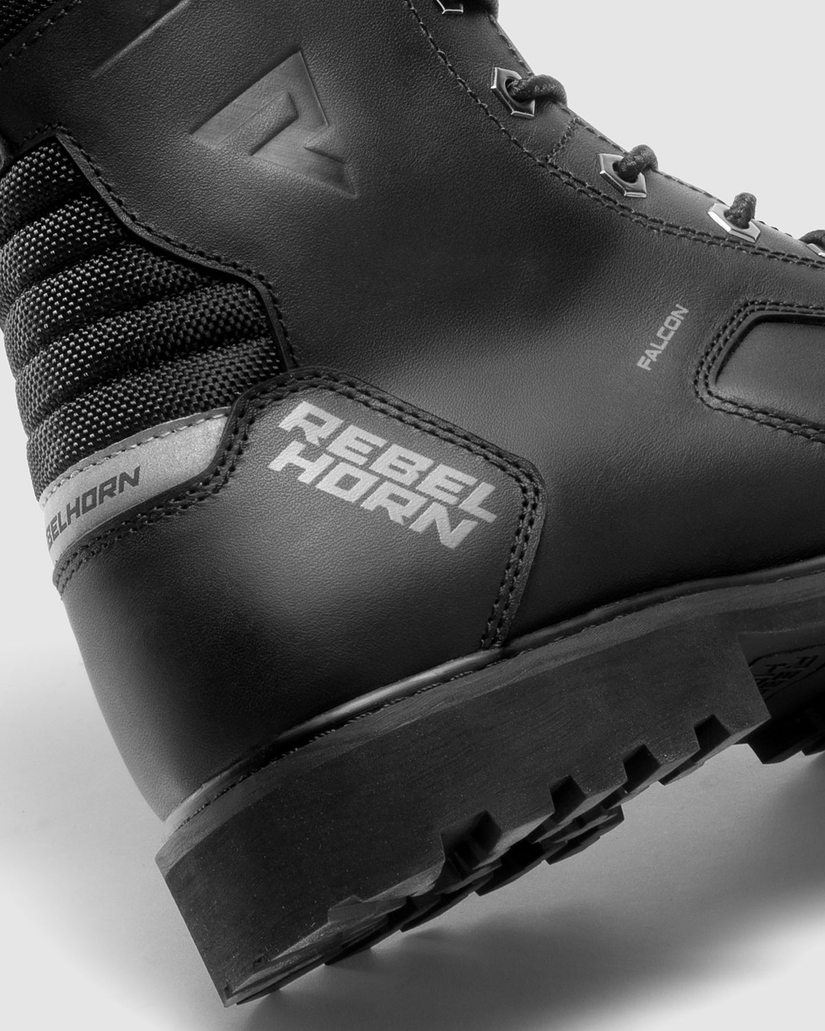 Falcon Bottes Moto Noir
