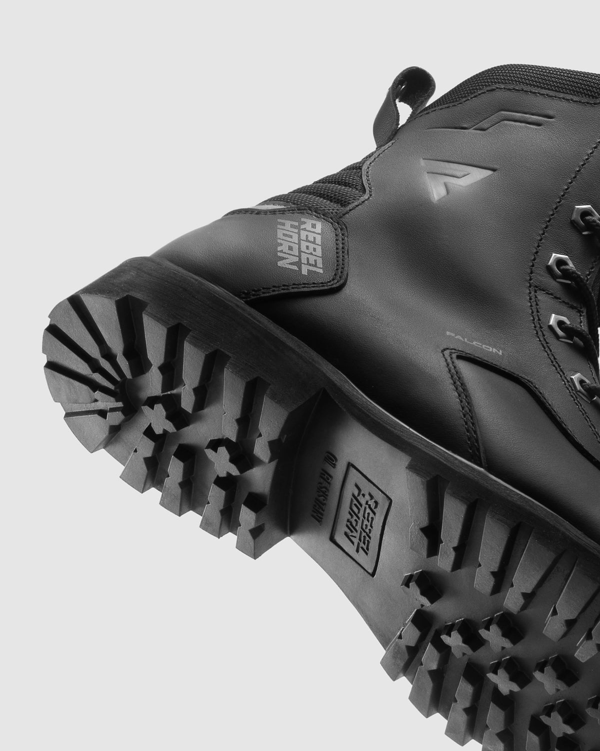 Falcon Bottes Moto Noir