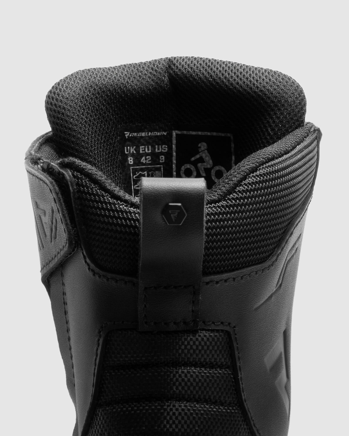 Falcon Bottes Moto Noir