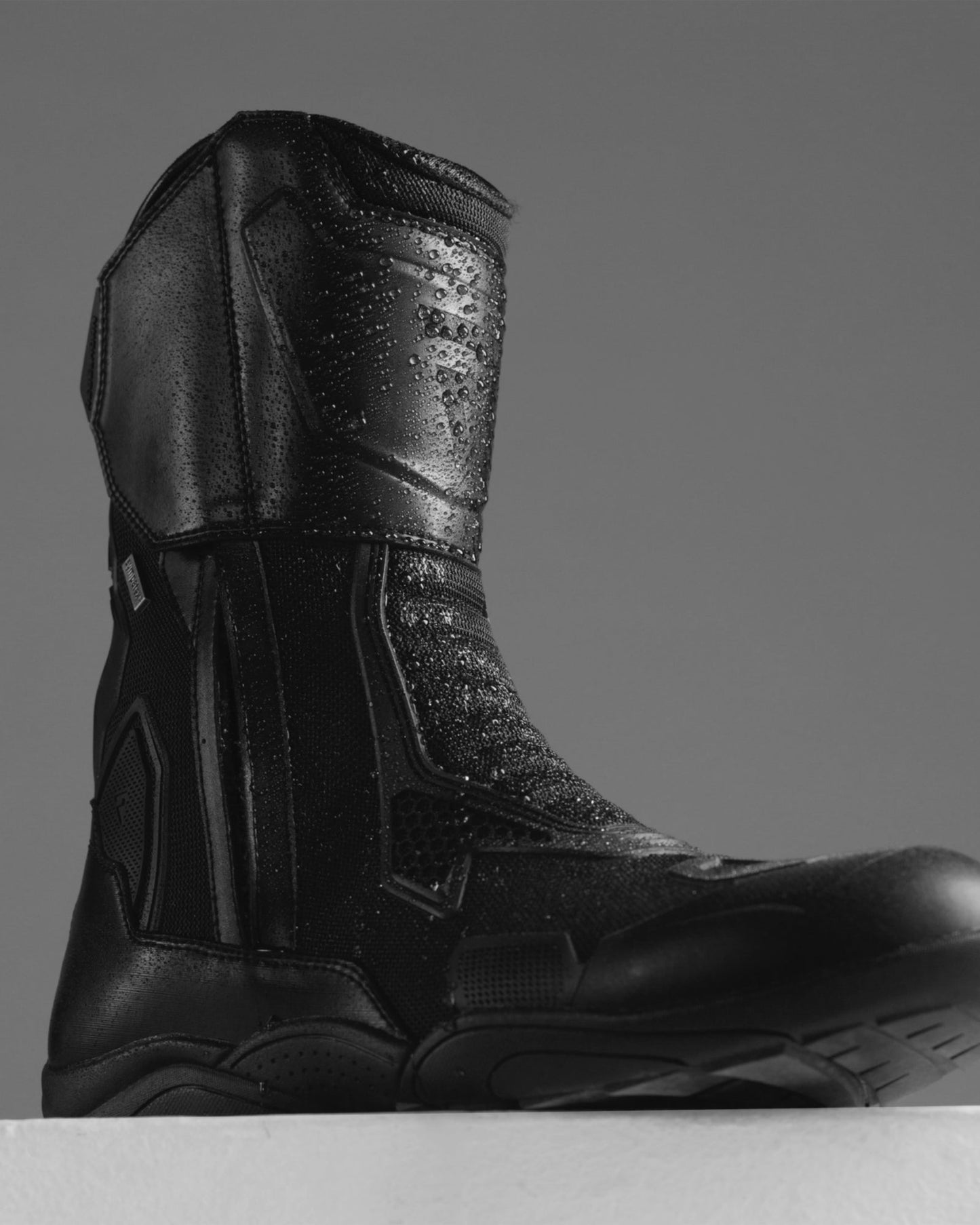 Range Bottes Moto Noir