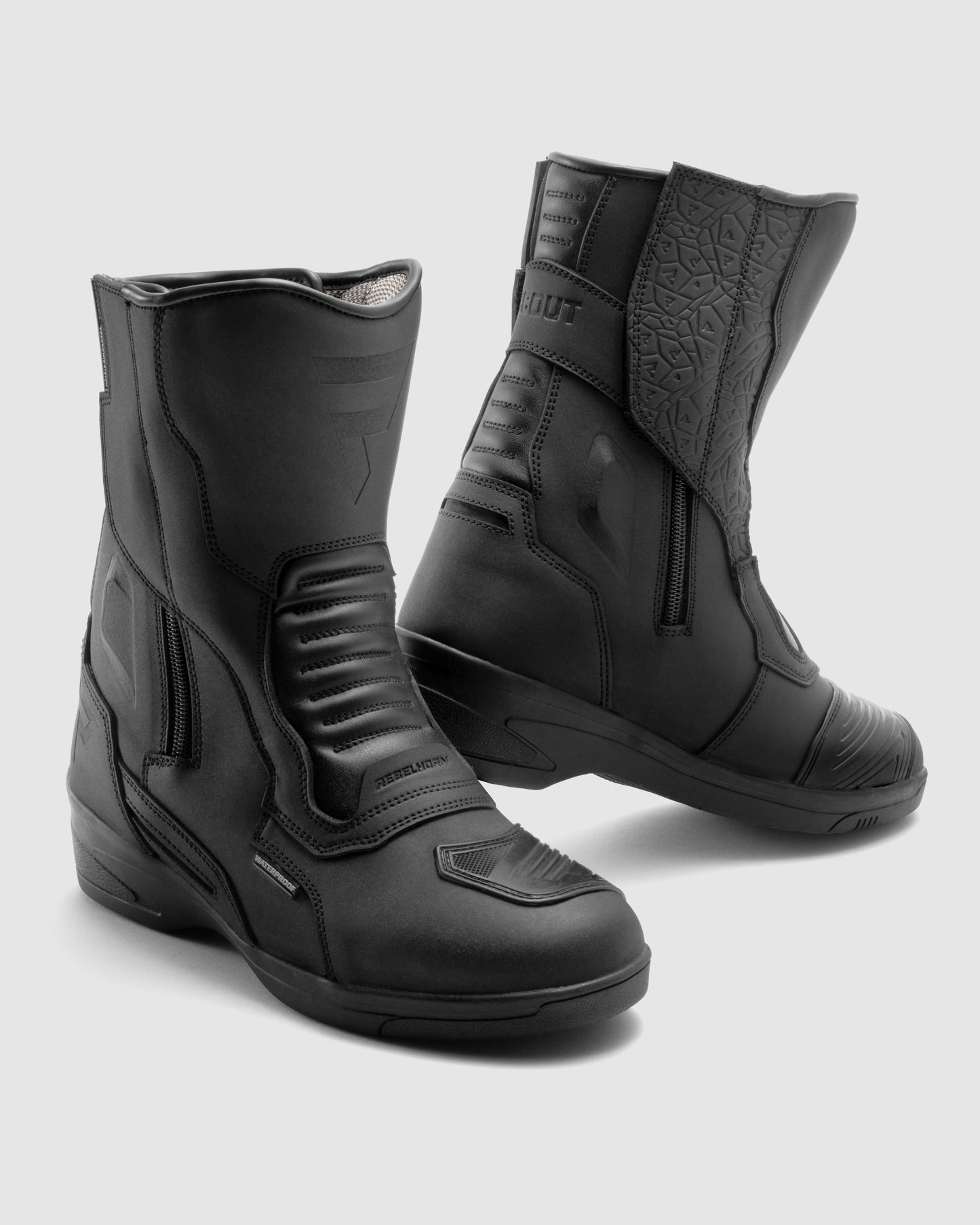 Scout High Heel Bottes Moto Femme Noir