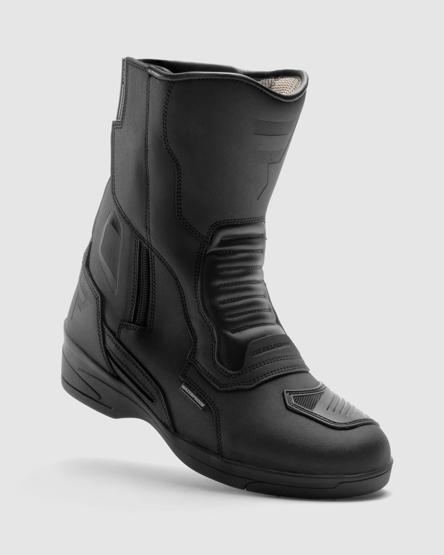 Scout High Heel Bottes Moto Femme Noir