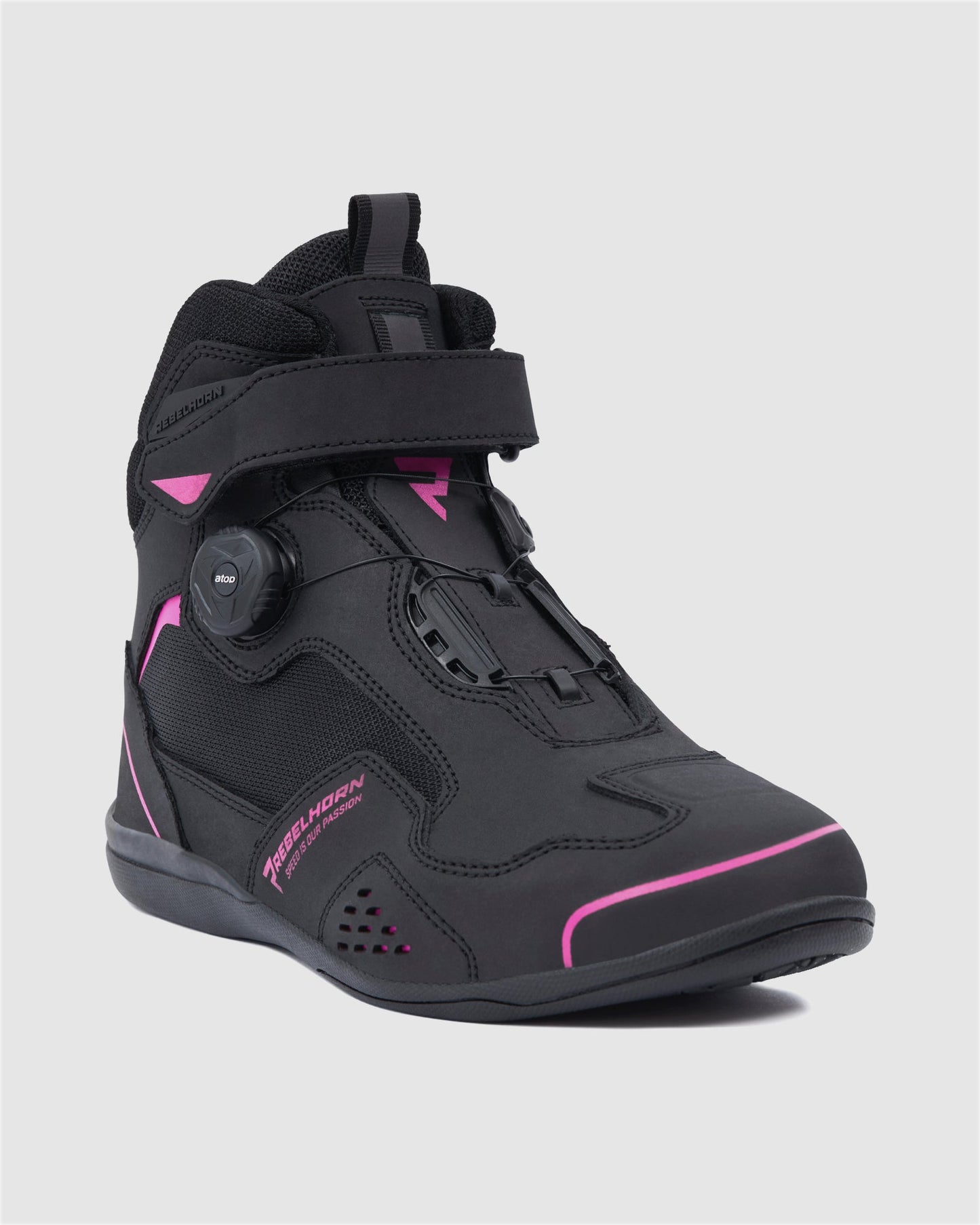 Spark II Femme Bottes Moto Rose