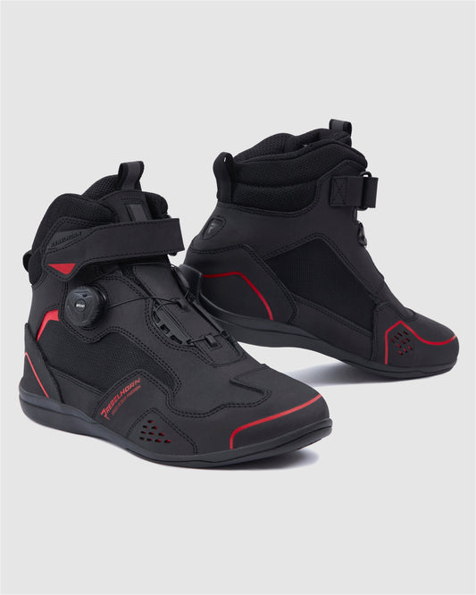 Spark II Bottes Moto Rouge