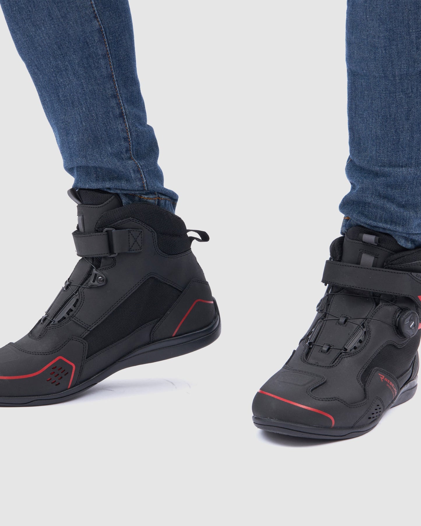 Spark II Bottes Moto Rouge