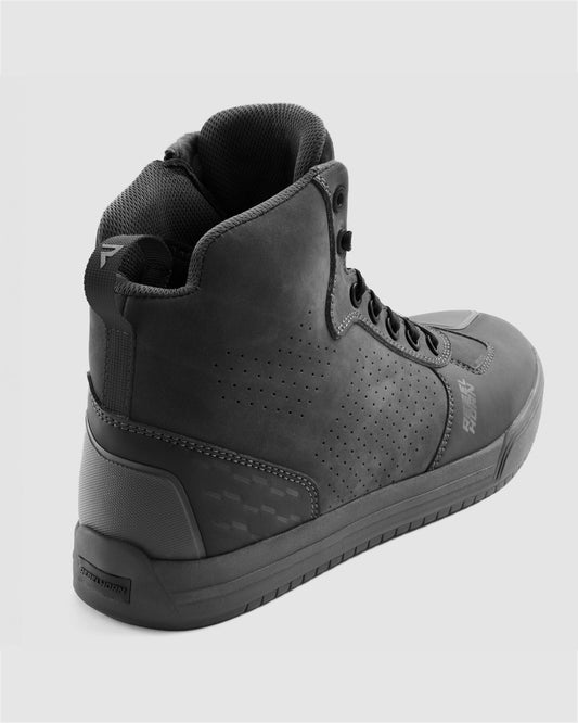 Spike Bottes Moto Noir