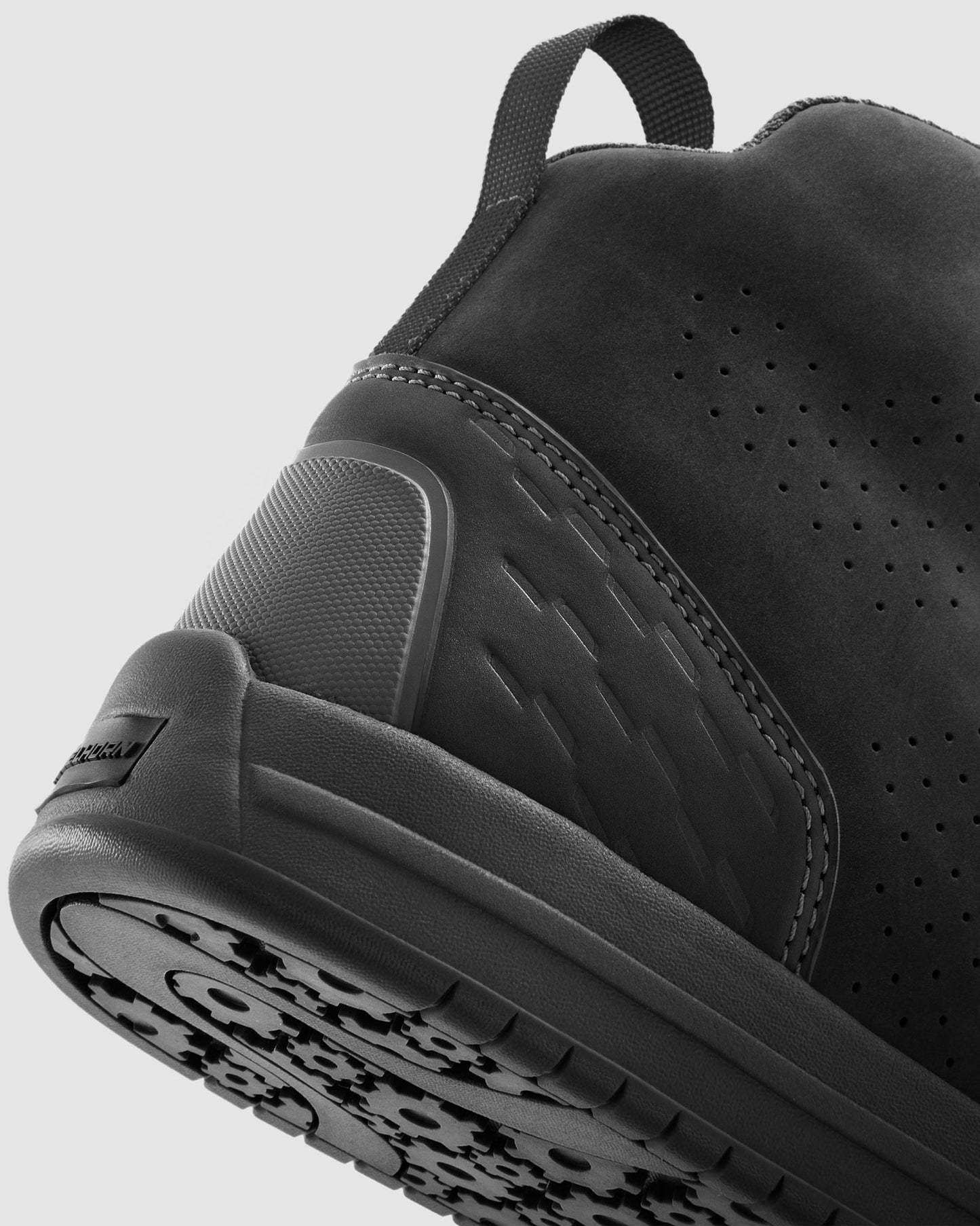 Spike Bottes Moto Noir