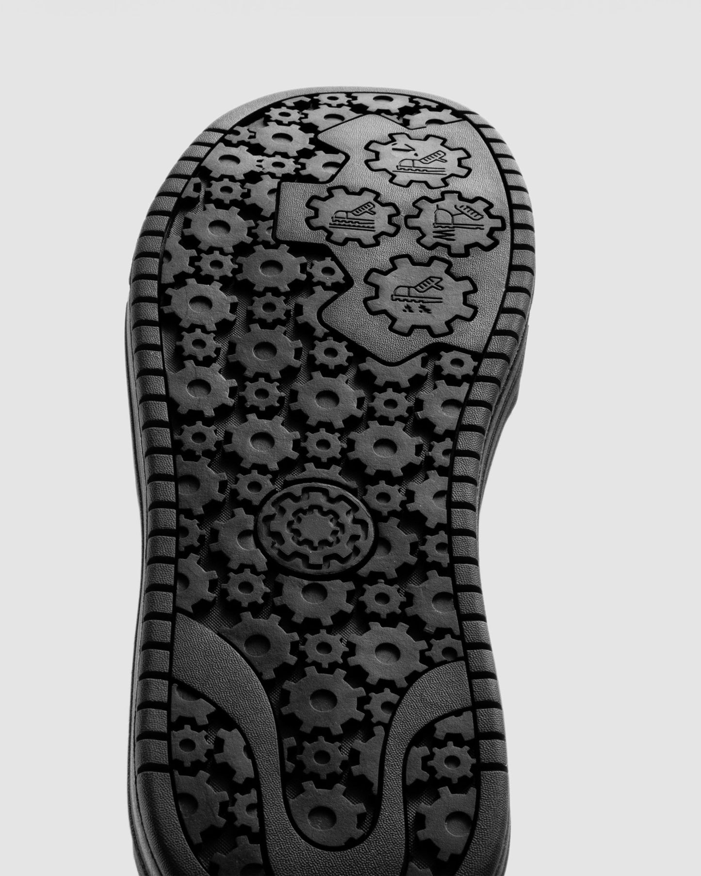 Spike Bottes Moto Noir