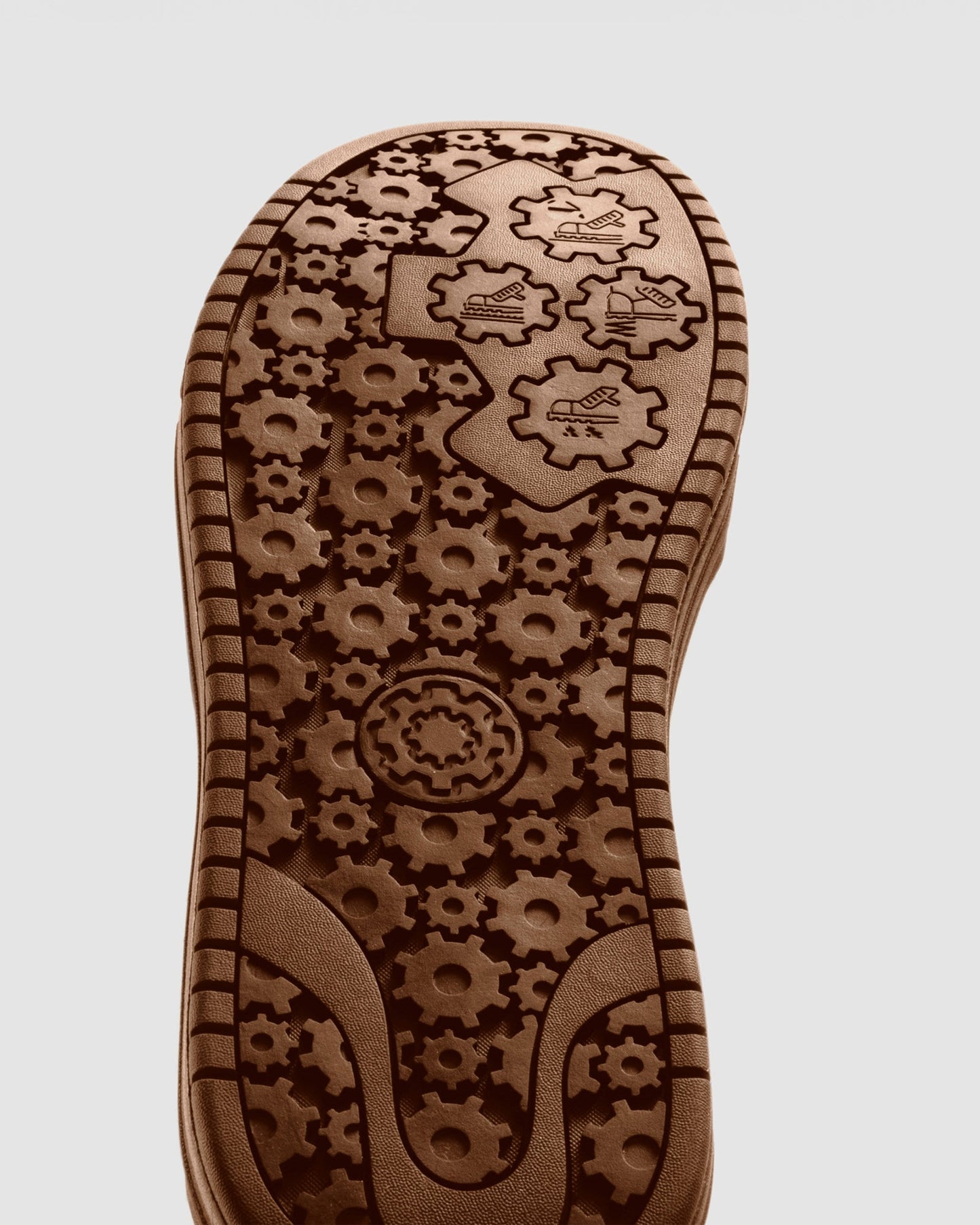 Spike Bottes Moto Marron