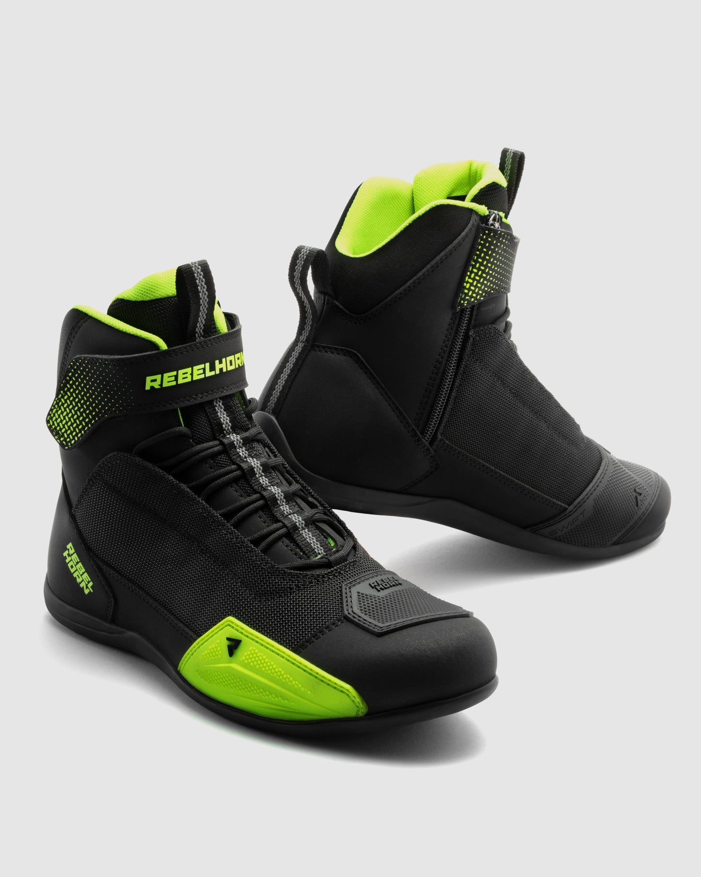 Swift Bottes Moto Jaune Fluo