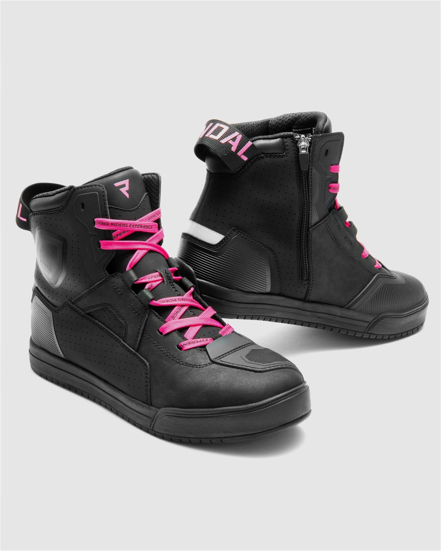 Vandal II Femme Bottes Moto Rose