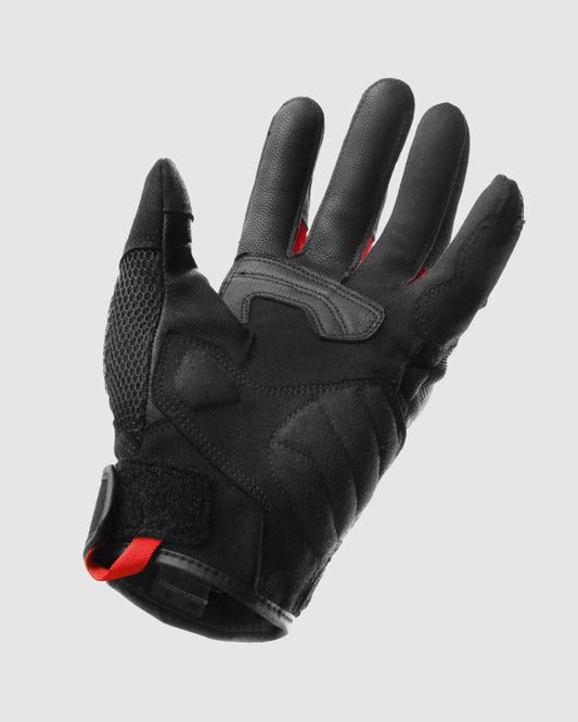Core Gants Moto Rouge