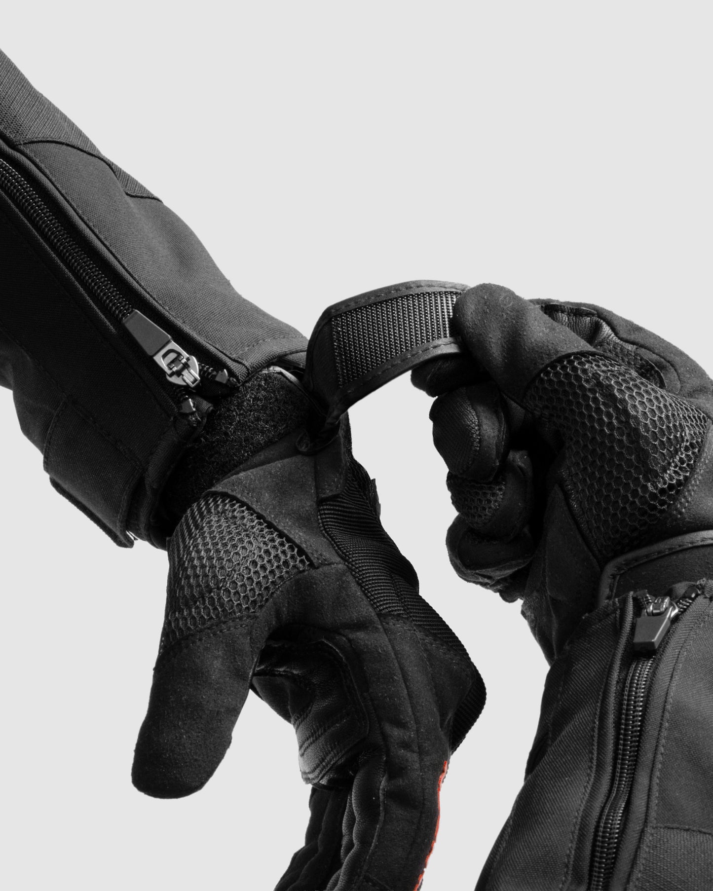 Core Gants Moto Rouge